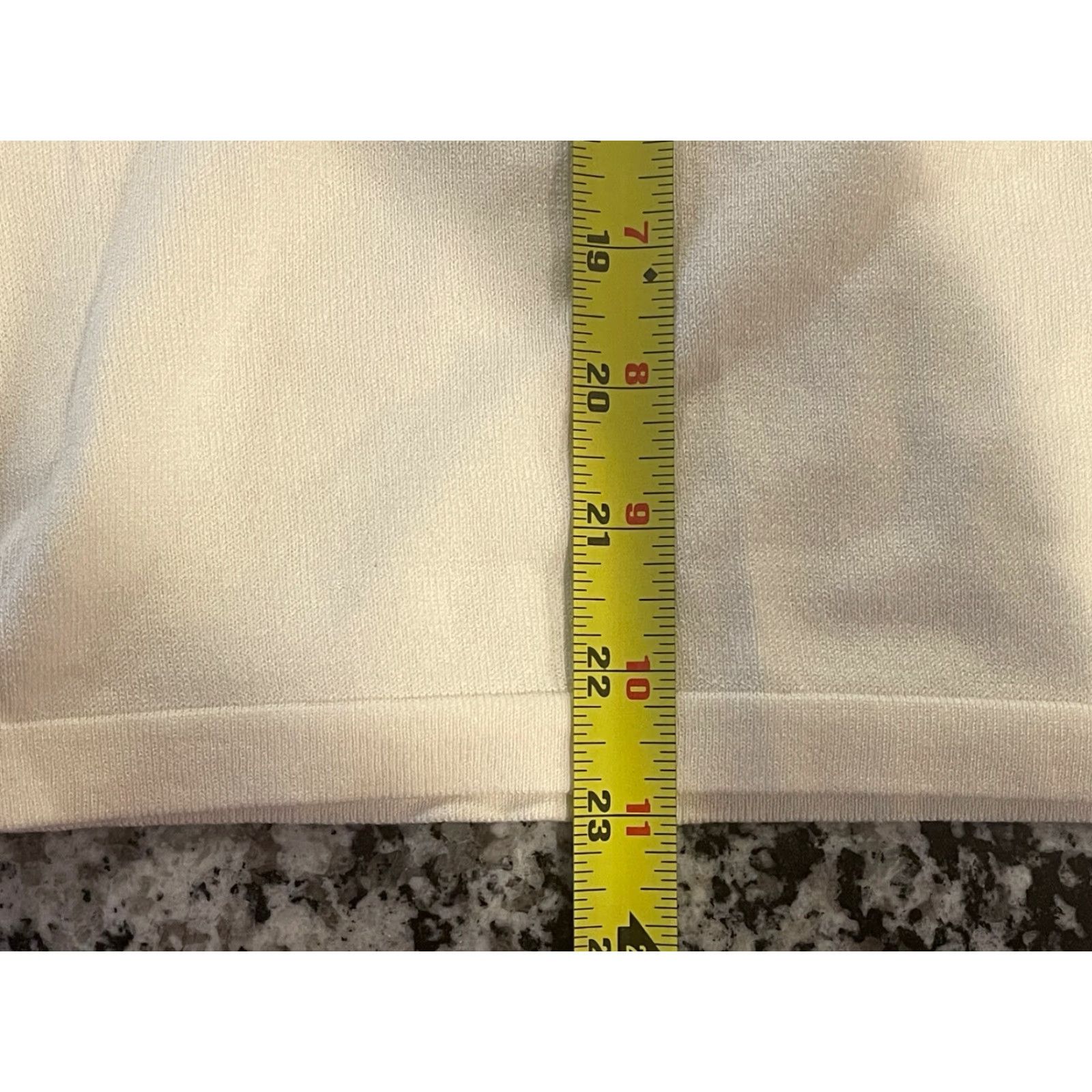 J.McLaughlin J.McLaughlin Sweater Jamey Women's Pullover Casual Cotton Blend Egret White Large NWT Size L / US 10 / IT 46 - 6 Thumbnail