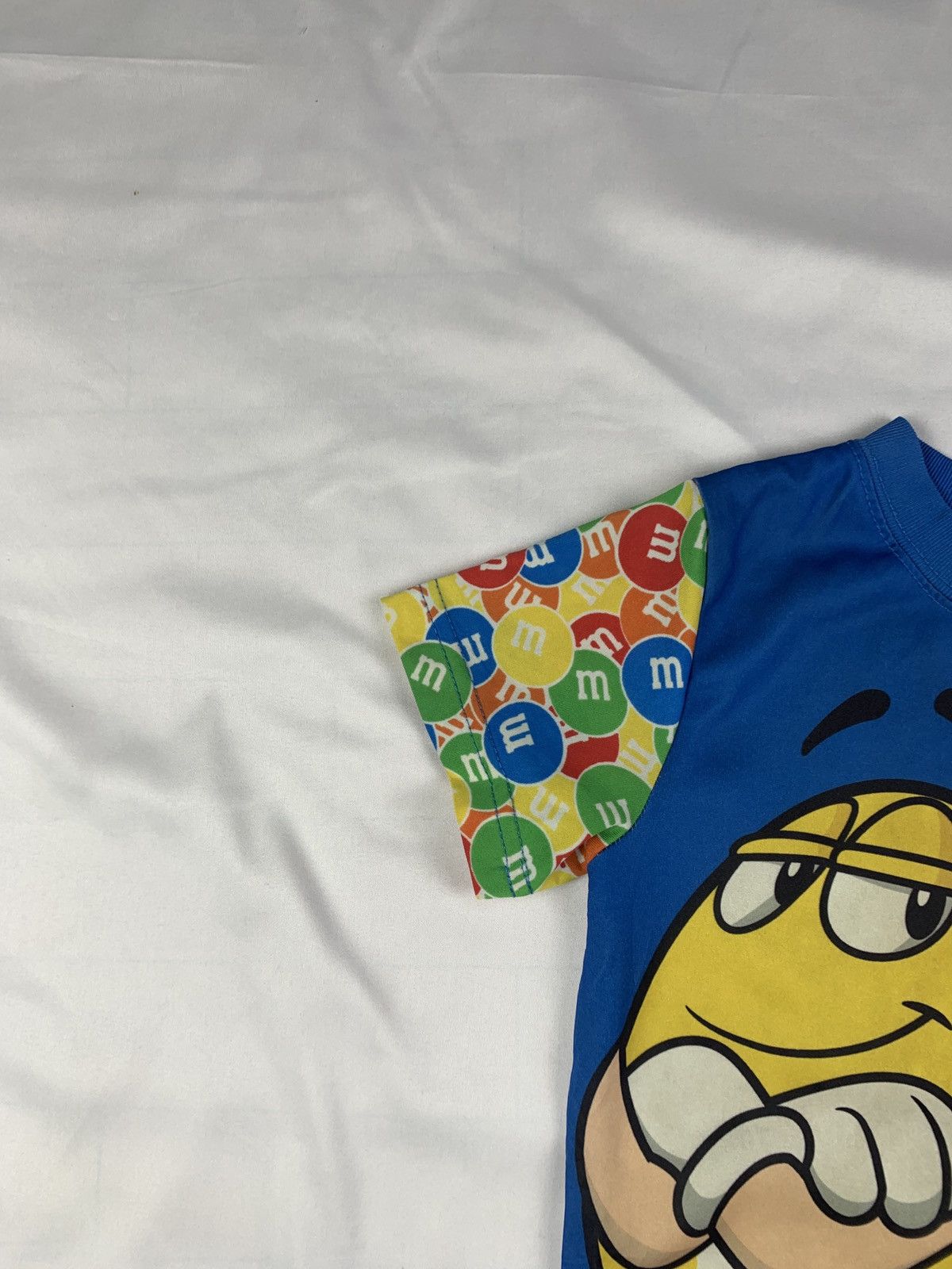 Other 2010 m&m's Chocolate Candy 2 Icon Graphic Jersey Baby Tee Size XS / US 0-2 / IT 36-38 - 5 Thumbnail