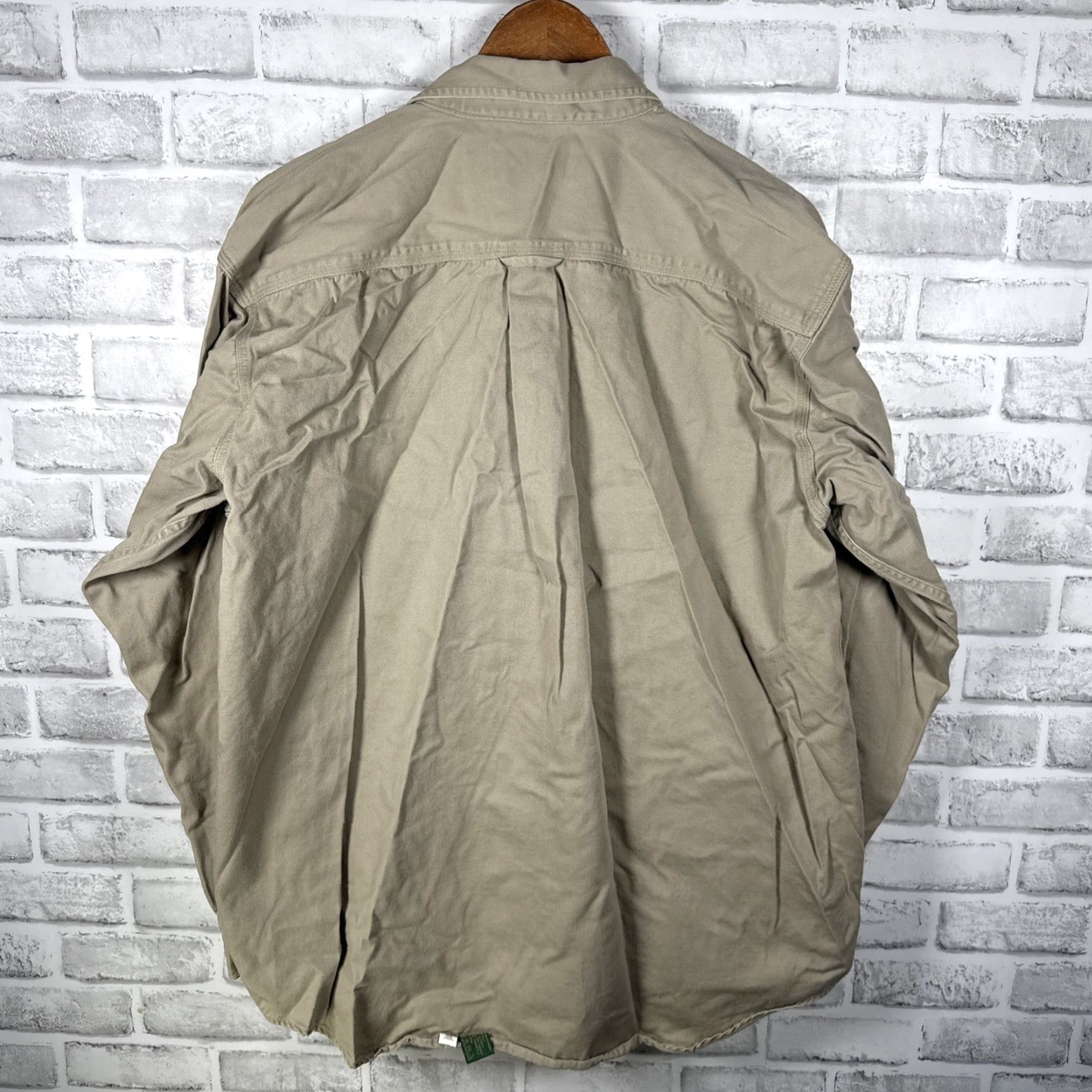 Orvis VTG Orvis Button-Up Shirt Mens L Beige 100% Cotton Long Sleeve Classic casual Size US L / EU 52-54 / 3 - 4 Thumbnail