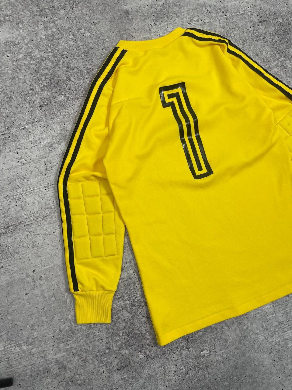 Adidas Vintage 80s Adidas West Germany Goalkeeper Jersey Y2K Size US M / EU 48-50 / 2 - 6 Thumbnail