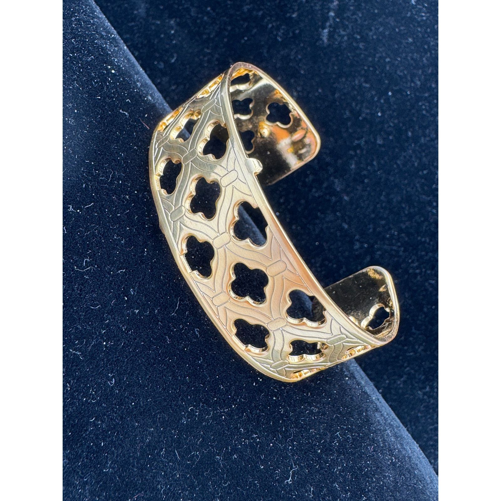 Brighton Christo London Narrow Cuff Bracelet by Brighton Gold Tone Size ONE SIZE - 4 Thumbnail