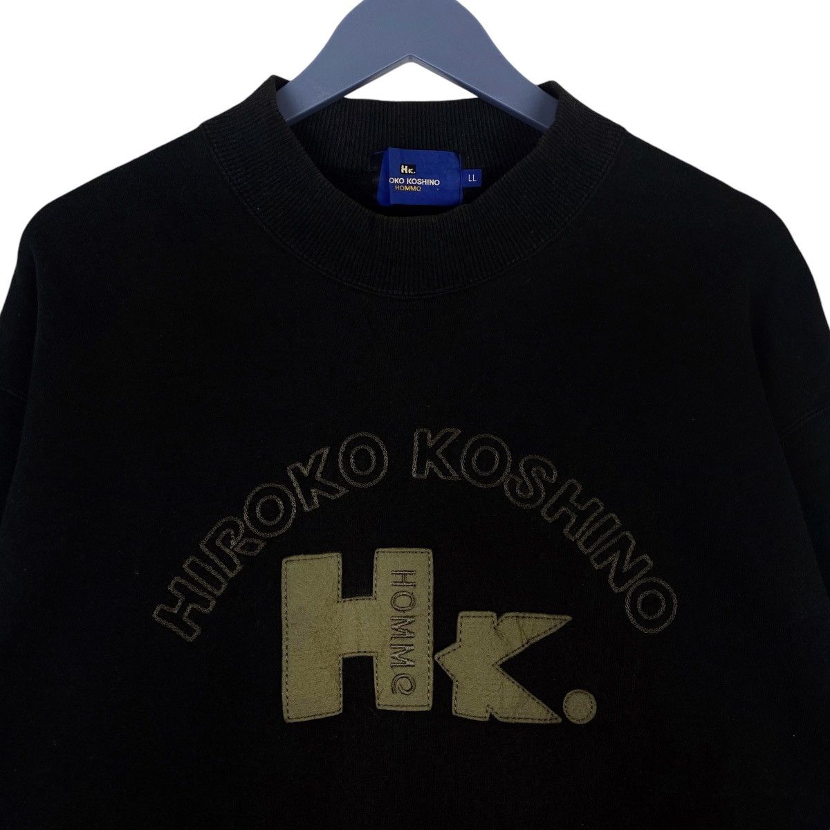 Hiroko Koshino Homme Hiroko Koshino Homme Sweatshirt Crewneck Pullover Jumper Size US XL / EU 56 / 4 - 2 Thumbnail