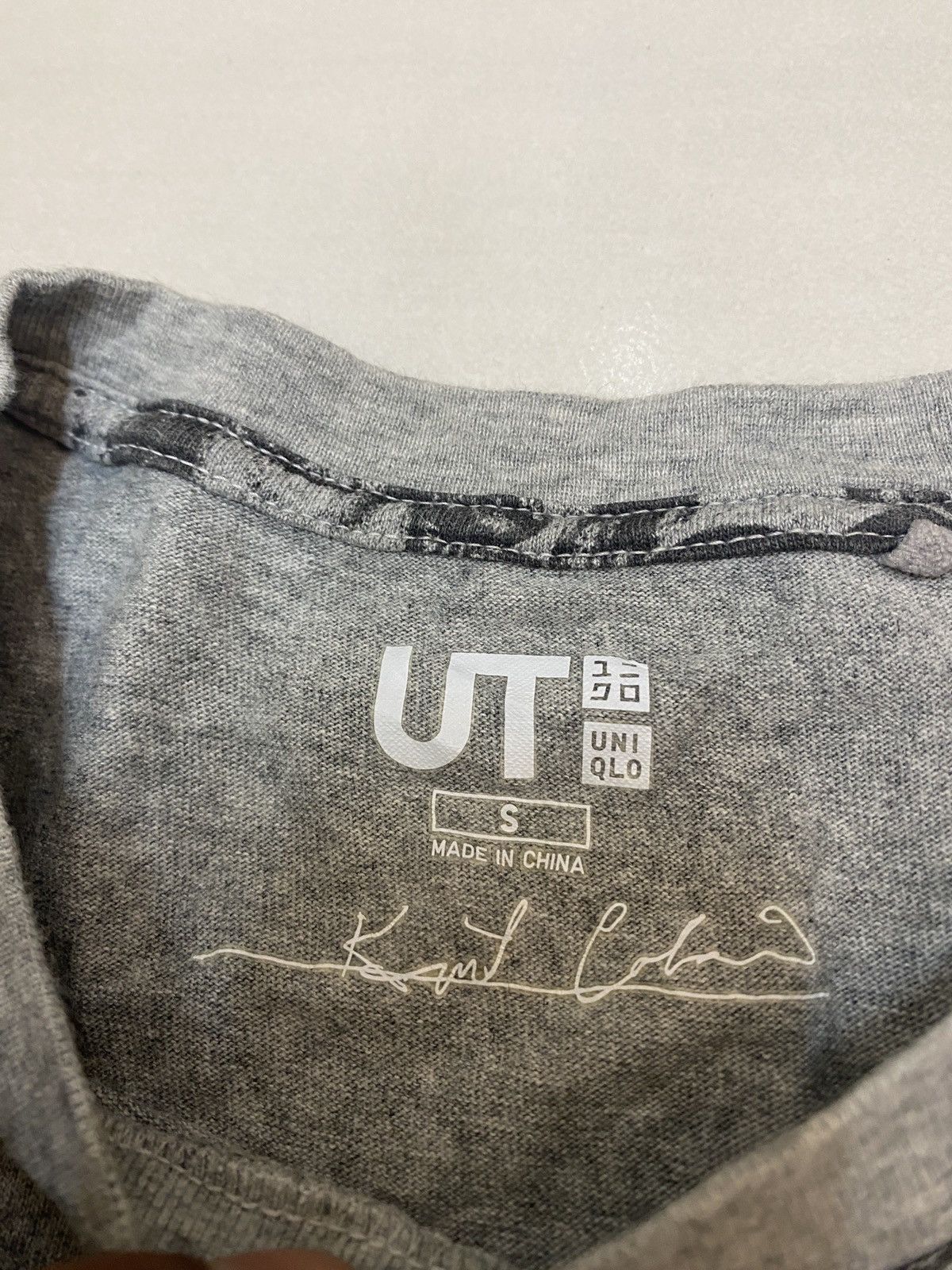 Band Tees × Uniqlo Uniqlo Kurt Cobain over print Size US S / EU 44-46 / 1 - 3 Thumbnail