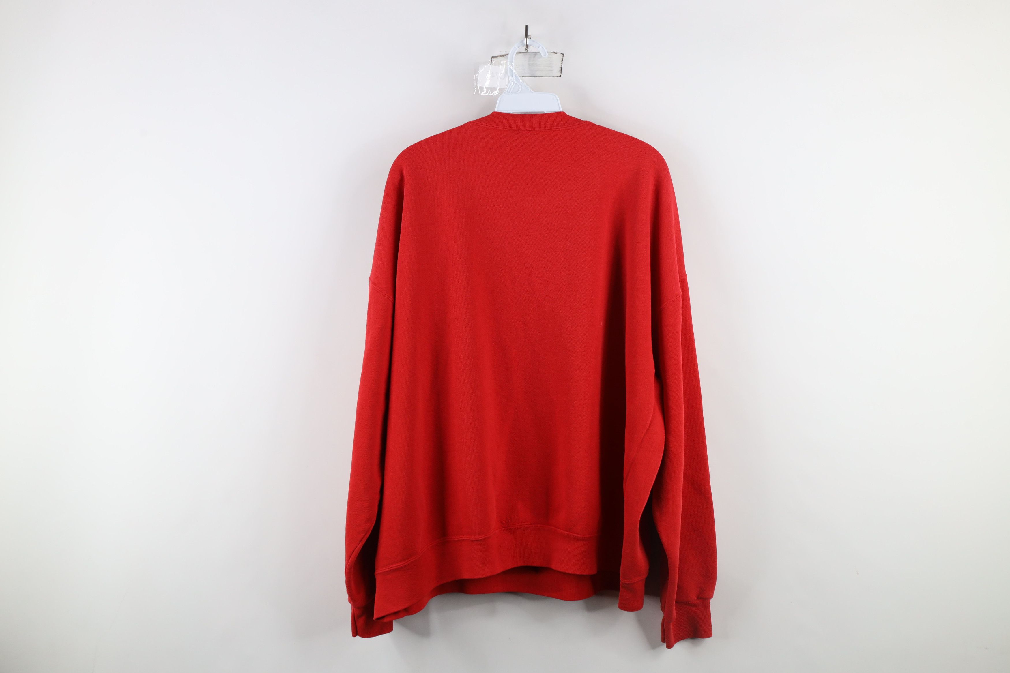 Vintage Vintage 90s Boxy Fit Ohio State University Sweatshirt Red Size 3XL / US 20-22 - 12 Thumbnail