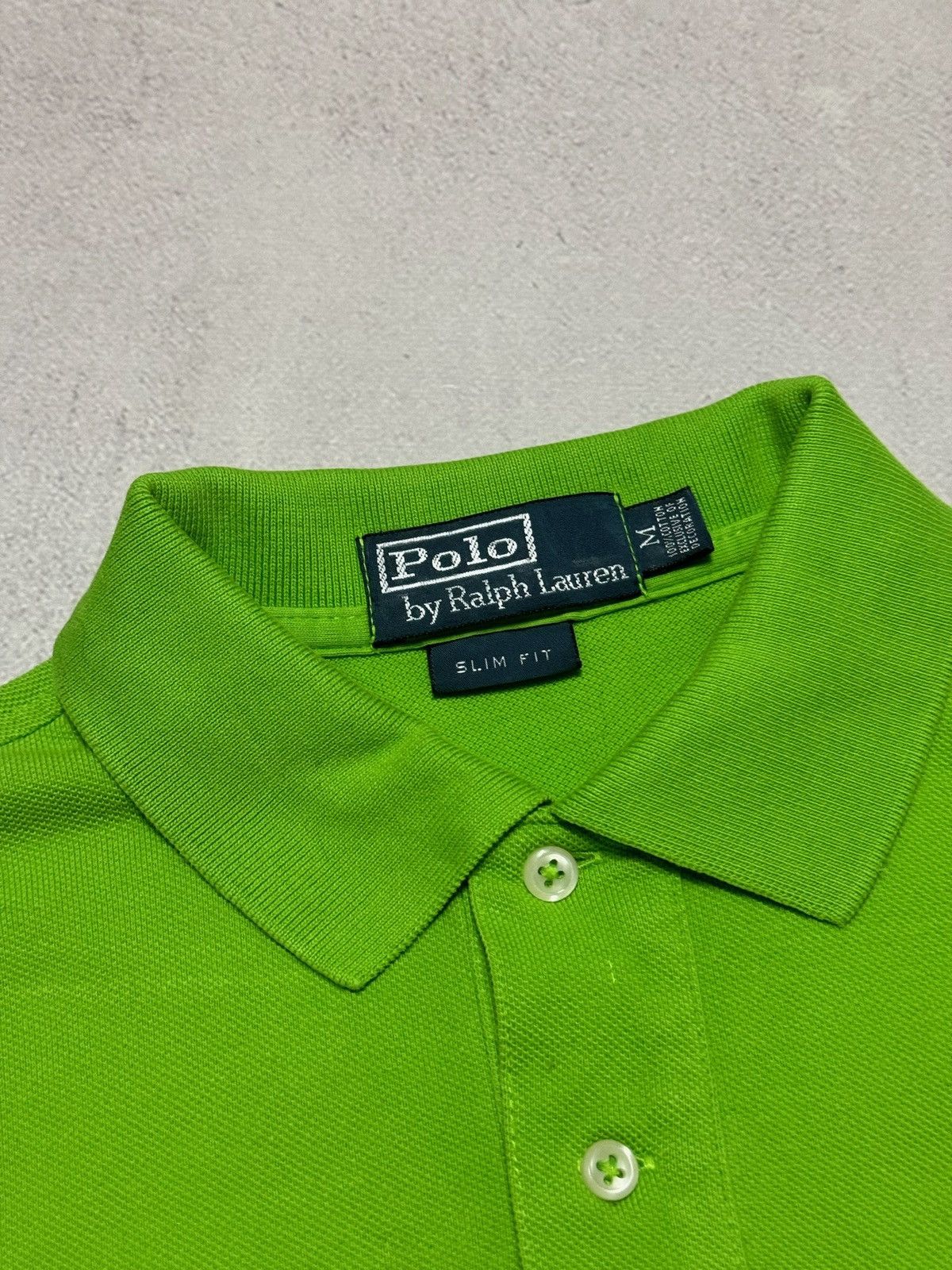 Vintage Vintage Polo Ralph Lauren Polo T Shirt Big Pony #3 Toxic 90s Size US M / EU 48-50 / 2 - 6 Thumbnail