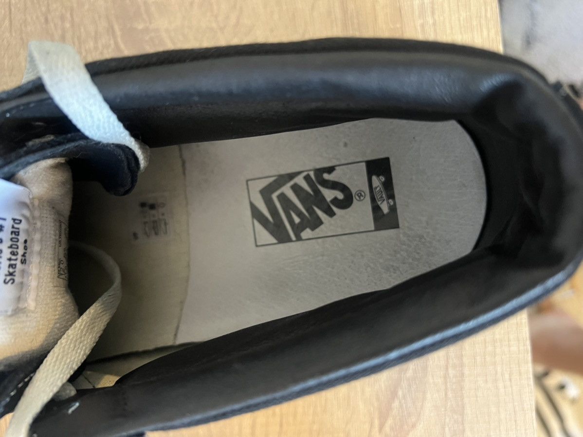 JJJJound × Vans Jjjjound X Vans Sk8-Mid VLT LX Black Size US 12 / EU 45 - 4 Thumbnail