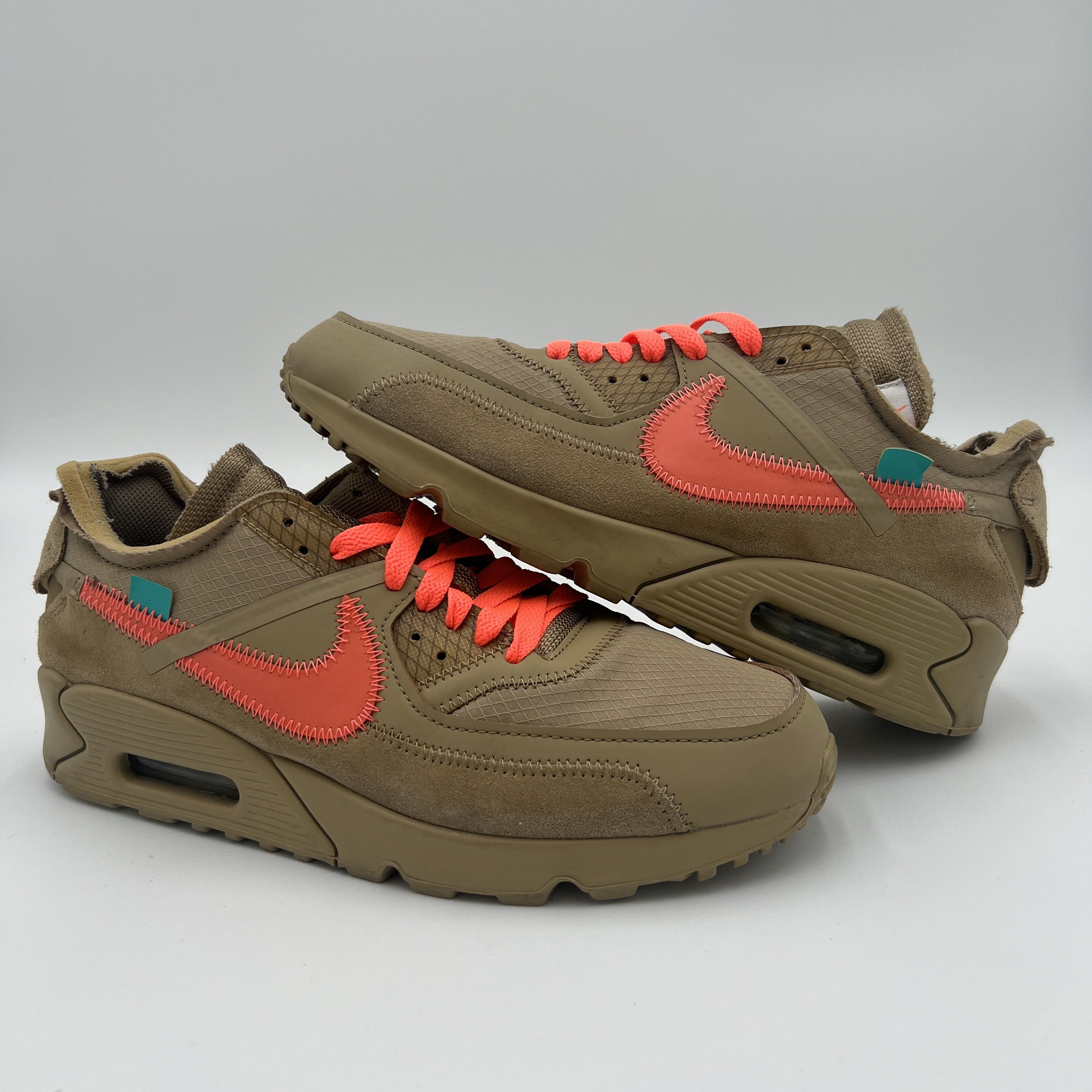 Off White Air Max 90 Desert Ore | Grailed