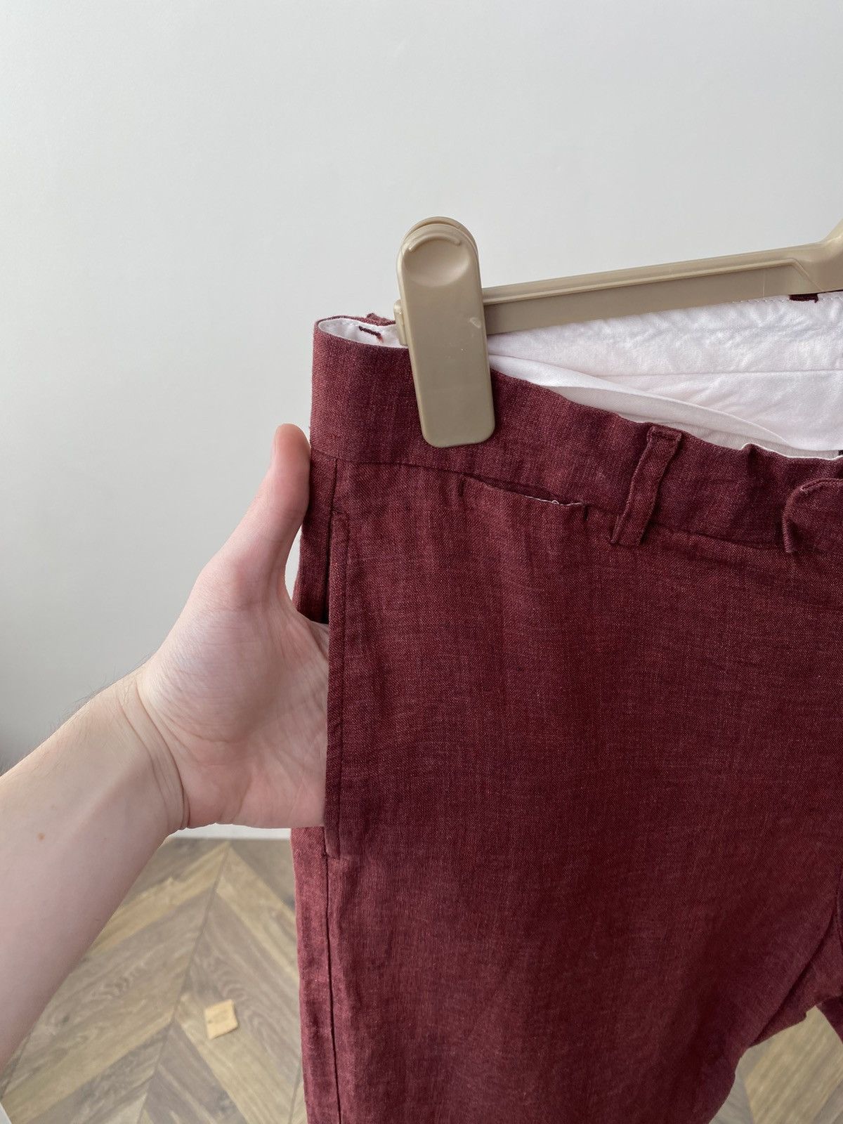 Frescobol Carioca Vintage FRESCOBOL CARIOCA Linen Blend Trousers Size US 32 / EU 48 - 5 Thumbnail