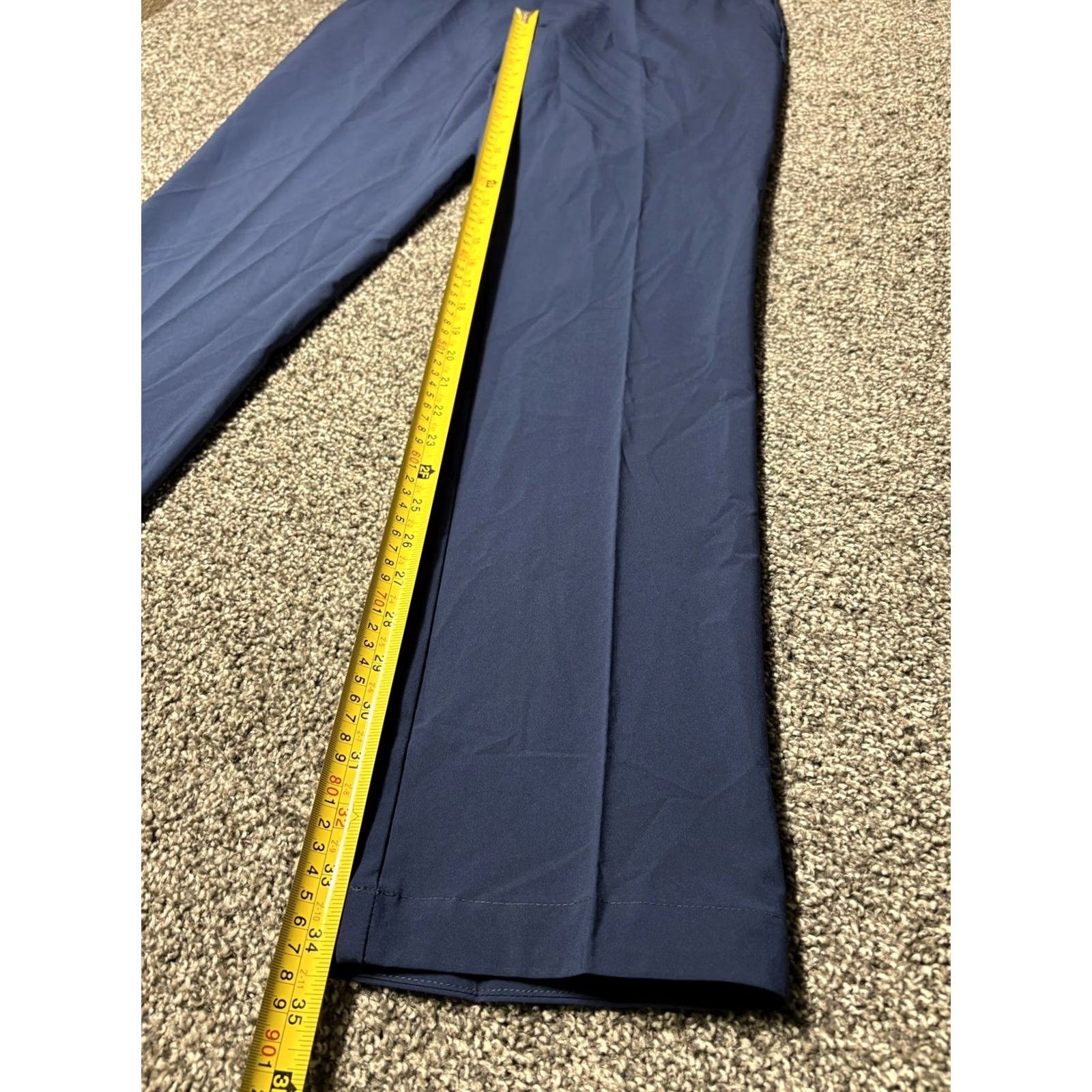 J.Lindeberg J. Lindeberg ELLOTT GOLF PANTS Mens 32x34 Navy Pockets Micro Stretch Size US 32 / EU 48 - 7 Thumbnail
