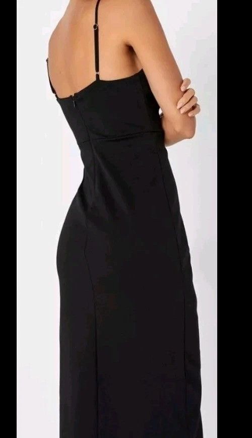 Lulus lulus All appeal Black Bodycon Midi Dress Black Womens Med Size M / US 6-8 / IT 42-44 - 7 Thumbnail