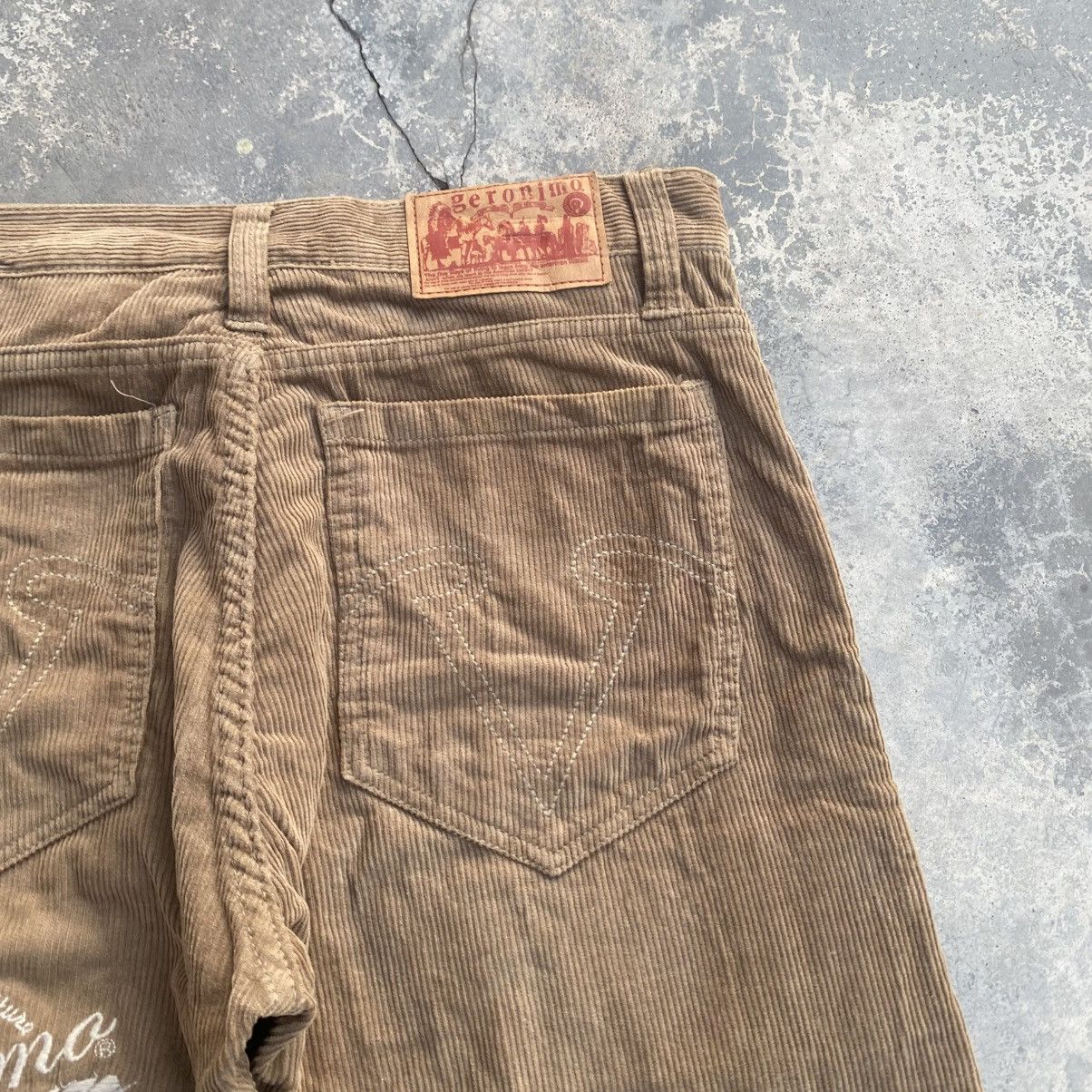 Hysteric Glamour × Japanese Brand GERONIMO Corduroy Bushpant Arizona Patches Size US 28 / EU 44 - 10 Thumbnail