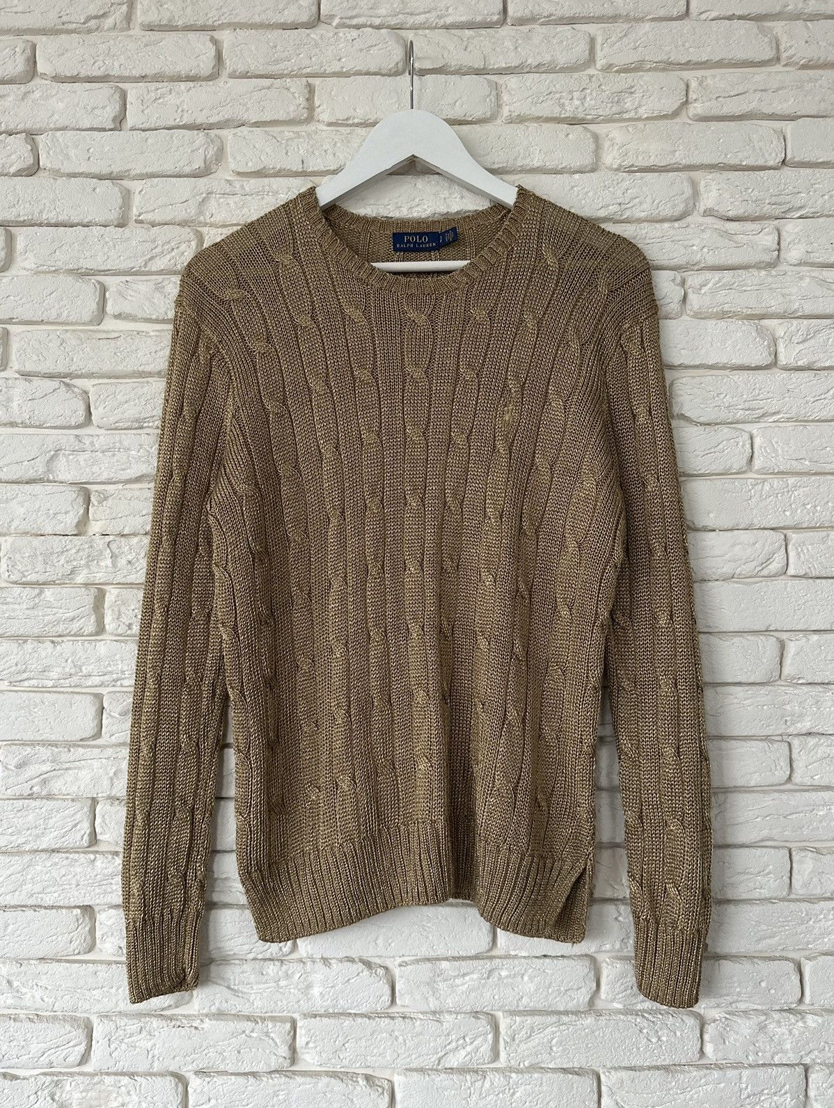 Polo Ralph Lauren Polo Ralph Lauren Logo Cable Knit Sweater Jumper Women's S Size S / US 4 / IT 40 - 2 Thumbnail