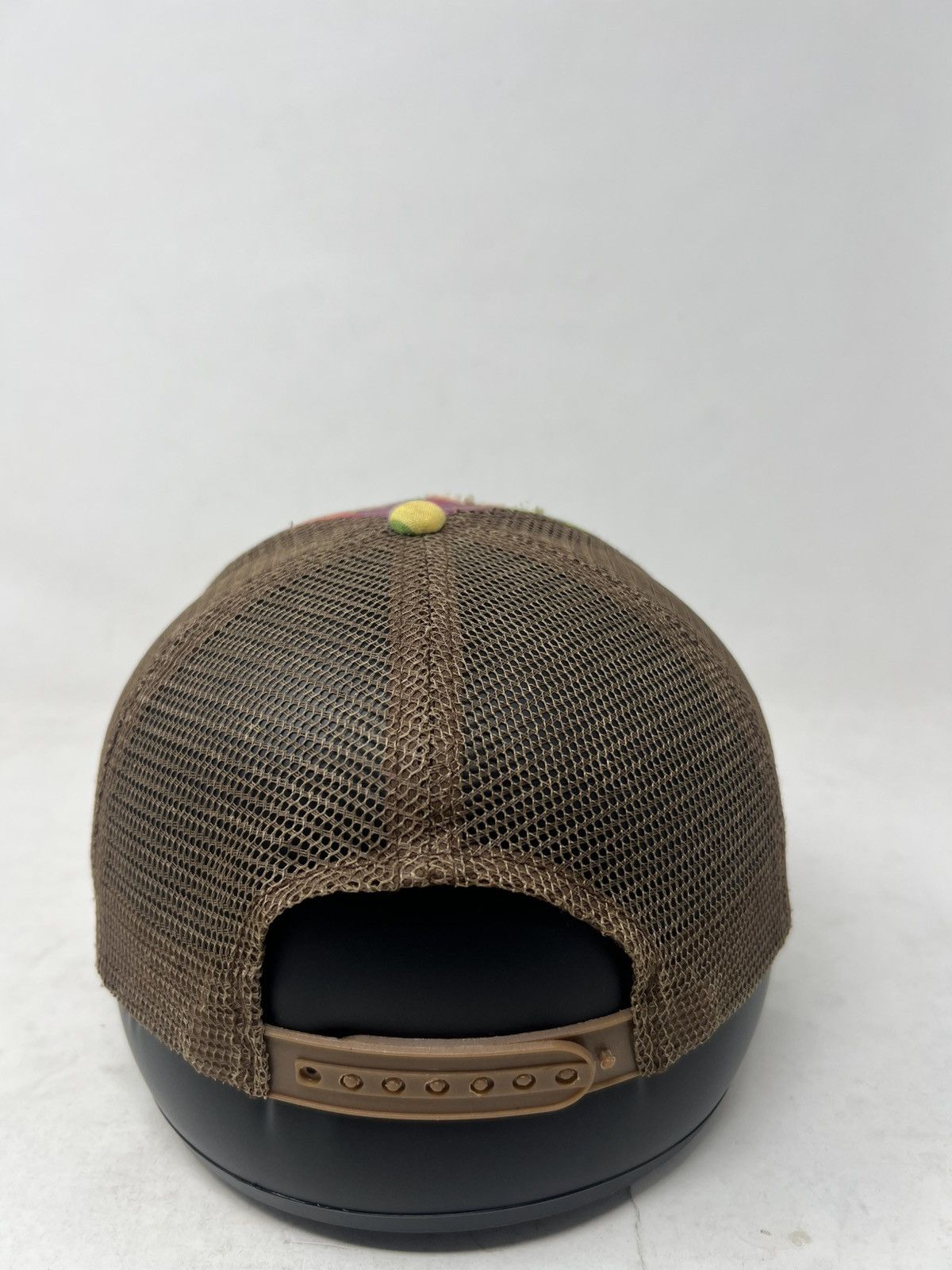 If Six Was Nine "Ready 25th Anniversary Distressed Plaid Trucker Hat Size ONE SIZE - 4 Thumbnail