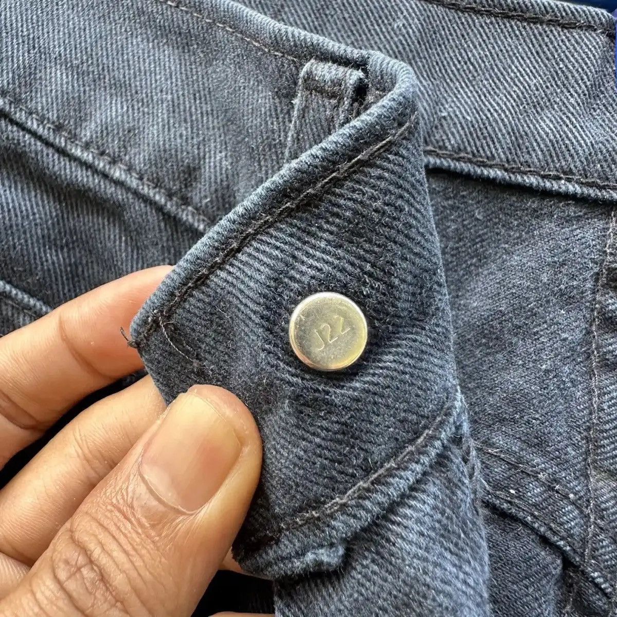 Levi's Vintage Clothing 1990’s VINTAGE LEVI’S 606 SUPER BLACK LEVIS JEANS WHITE TAB Size US 27 - 10 Thumbnail