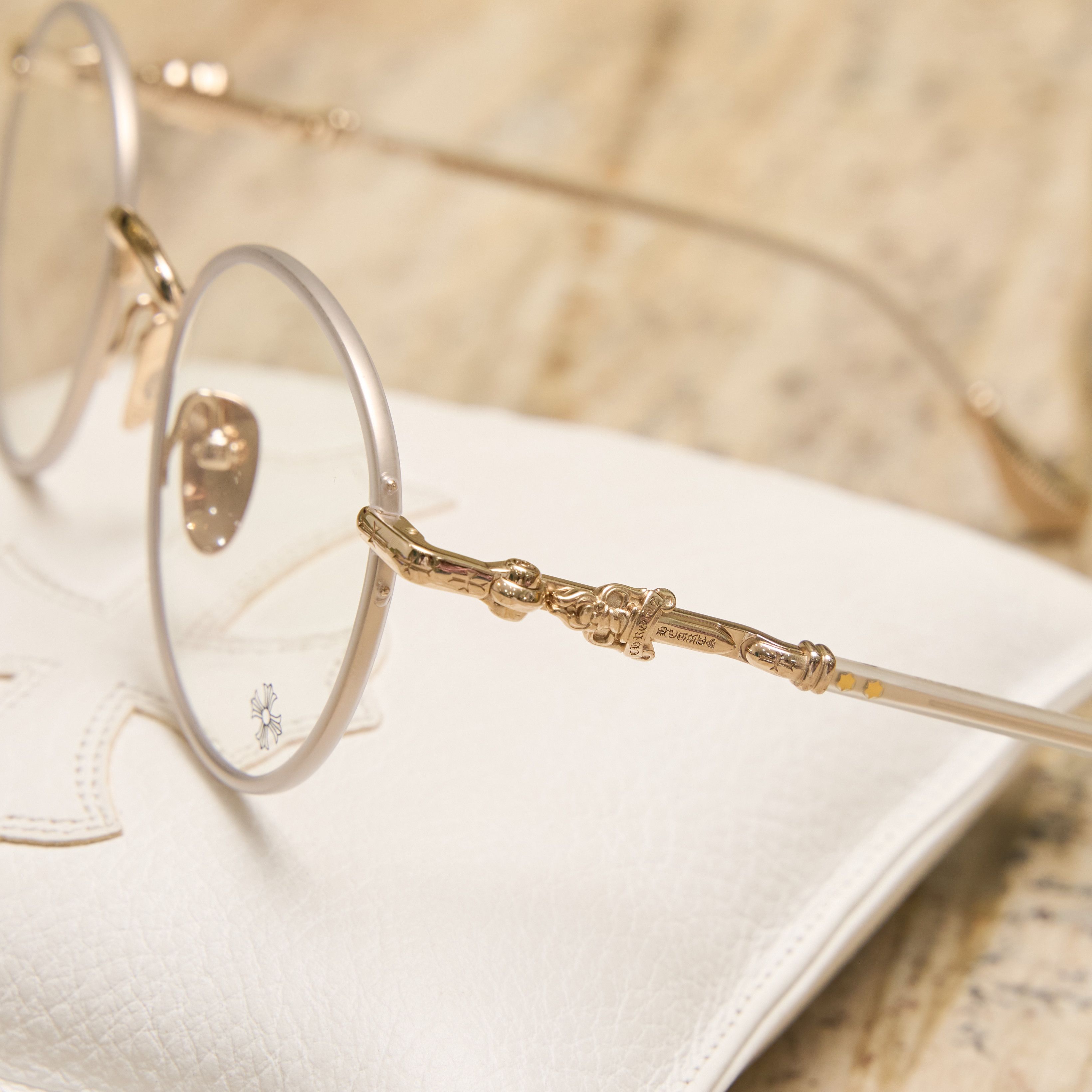 Chrome Hearts CHROME HEARTS FIRKIN Matte Crystal/Gold Plated Size ONE SIZE - 4 Thumbnail