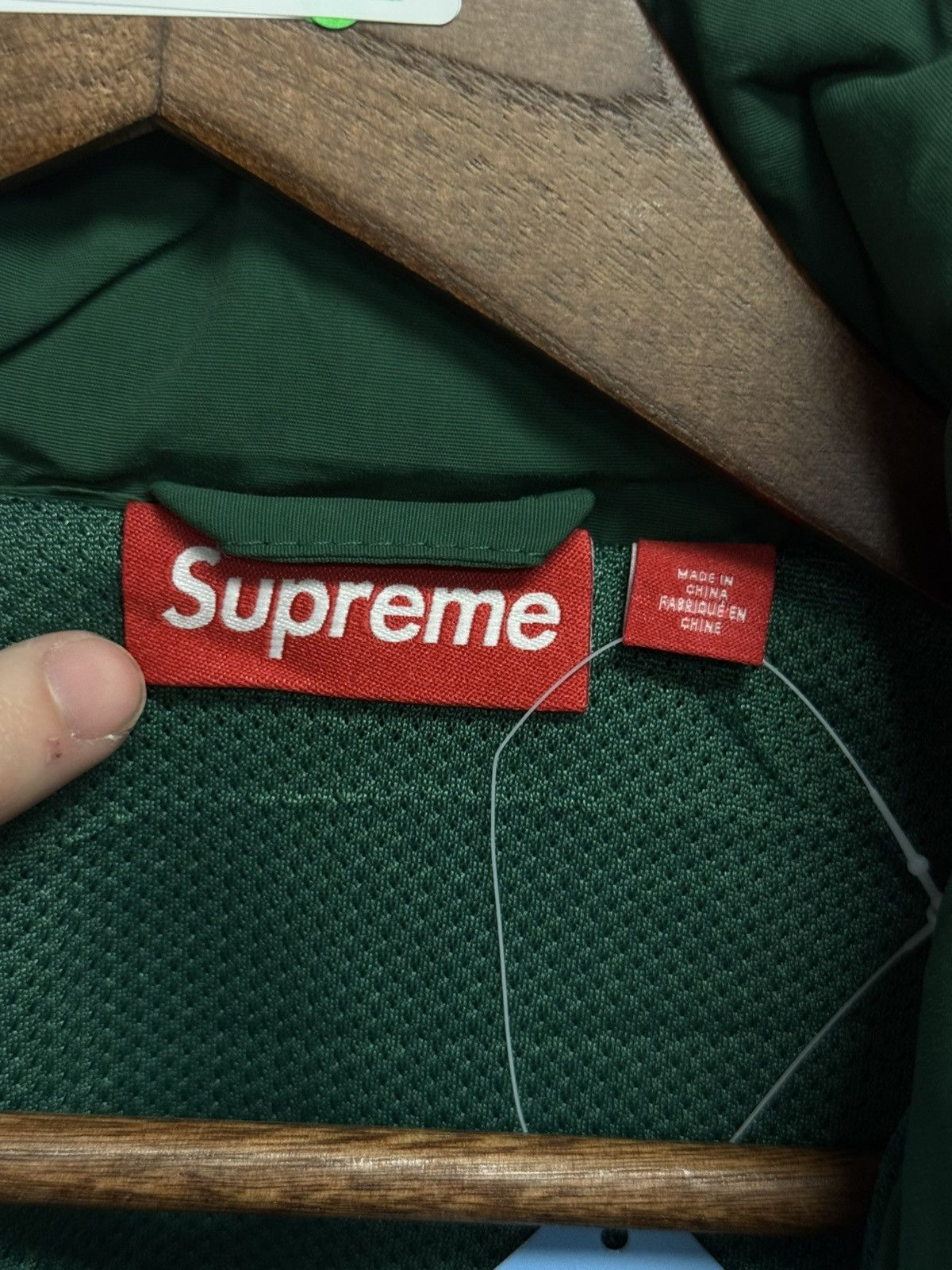 Supreme Supreme Track Jacket Size Small Green (NEW) Size US S / EU 44-46 / 1 - 9 Thumbnail