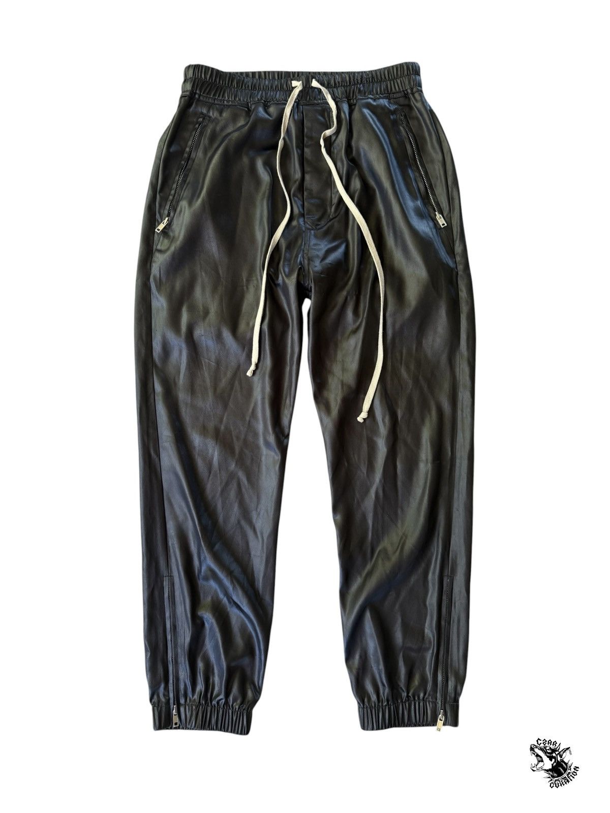 Rick Owens Rick owens satin drawstring pants Size US 30 / EU 46 - 1 Thumbnail