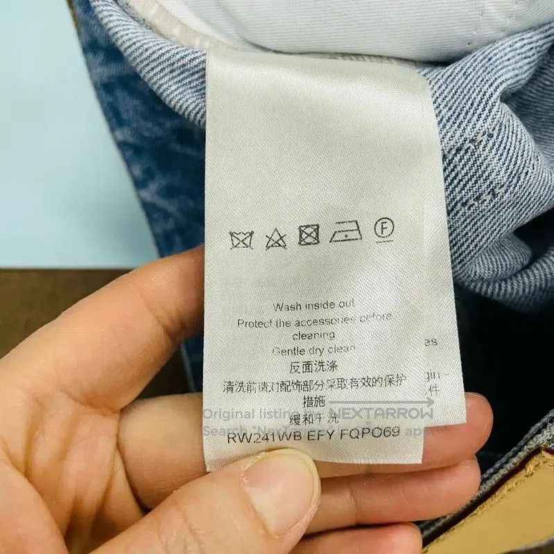 Louis Vuitton Louis Vuitton Blue Denim Shorts for Women . Size 24" / US 00 / IT 34 - 4 Thumbnail