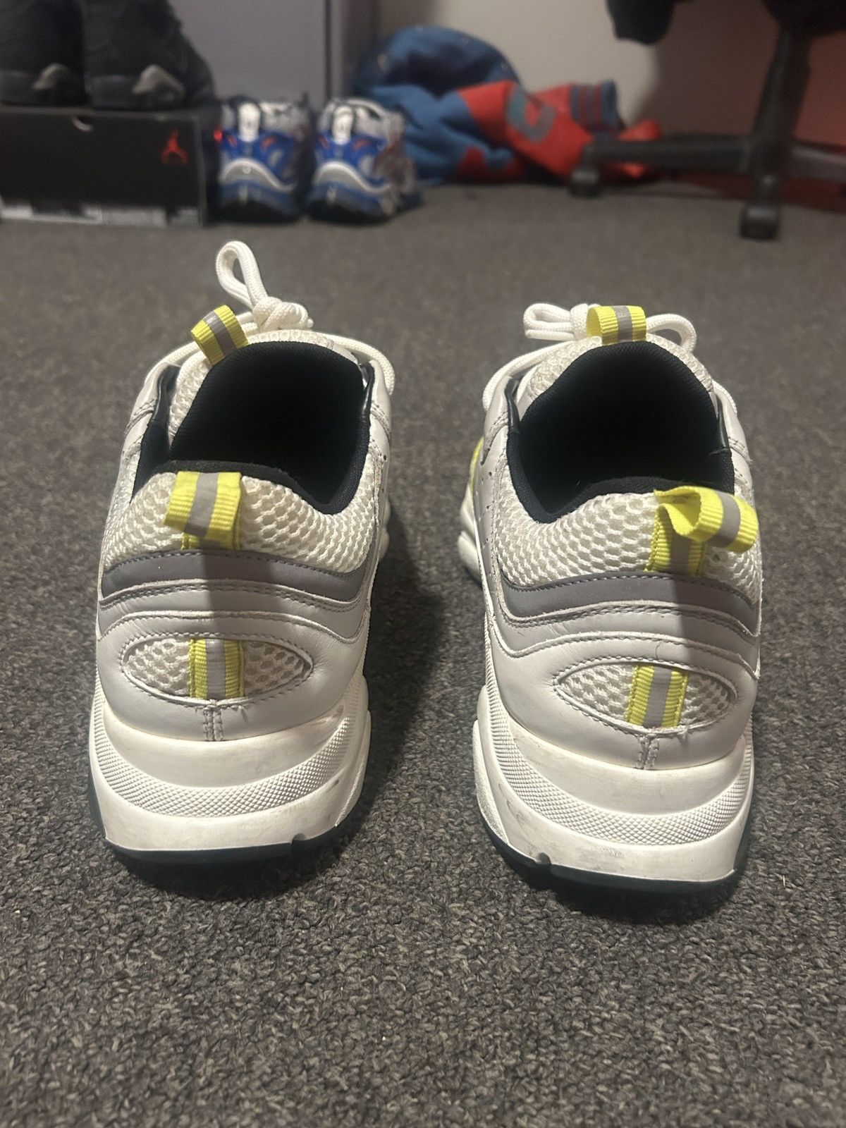Dior Dior B22 White Yellow Size US 10 / EU 43 - 2 Thumbnail