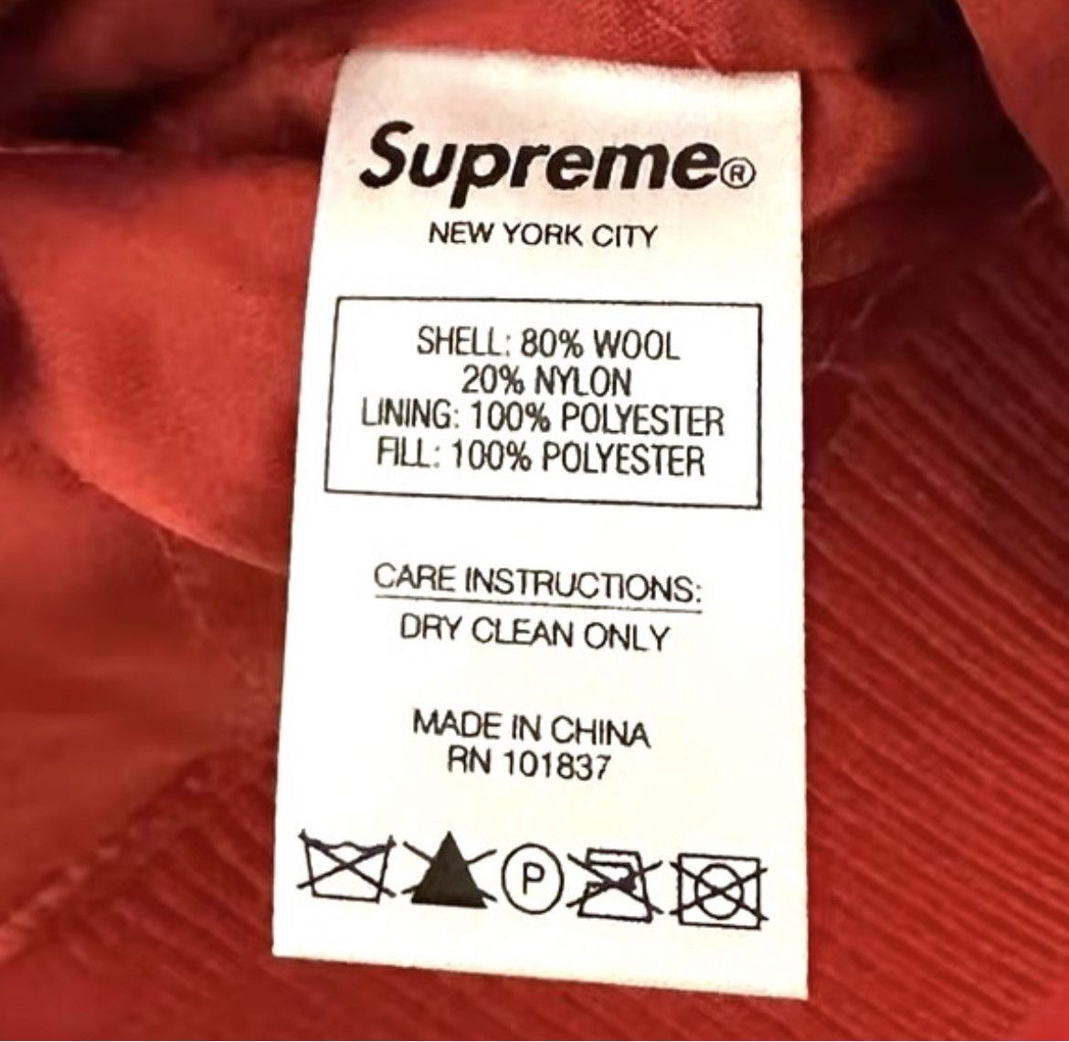 Supreme Delta Logo Varsity Jacket Size US M / EU 48-50 / 2 - 5 Thumbnail