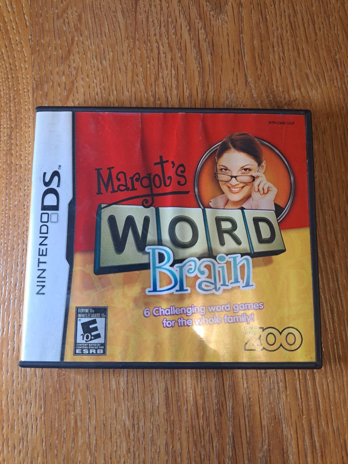 Other Margot's Word Brain Nintendo DS COMPLETE Very Good Condition Size ONE SIZE - 1 Thumbnail