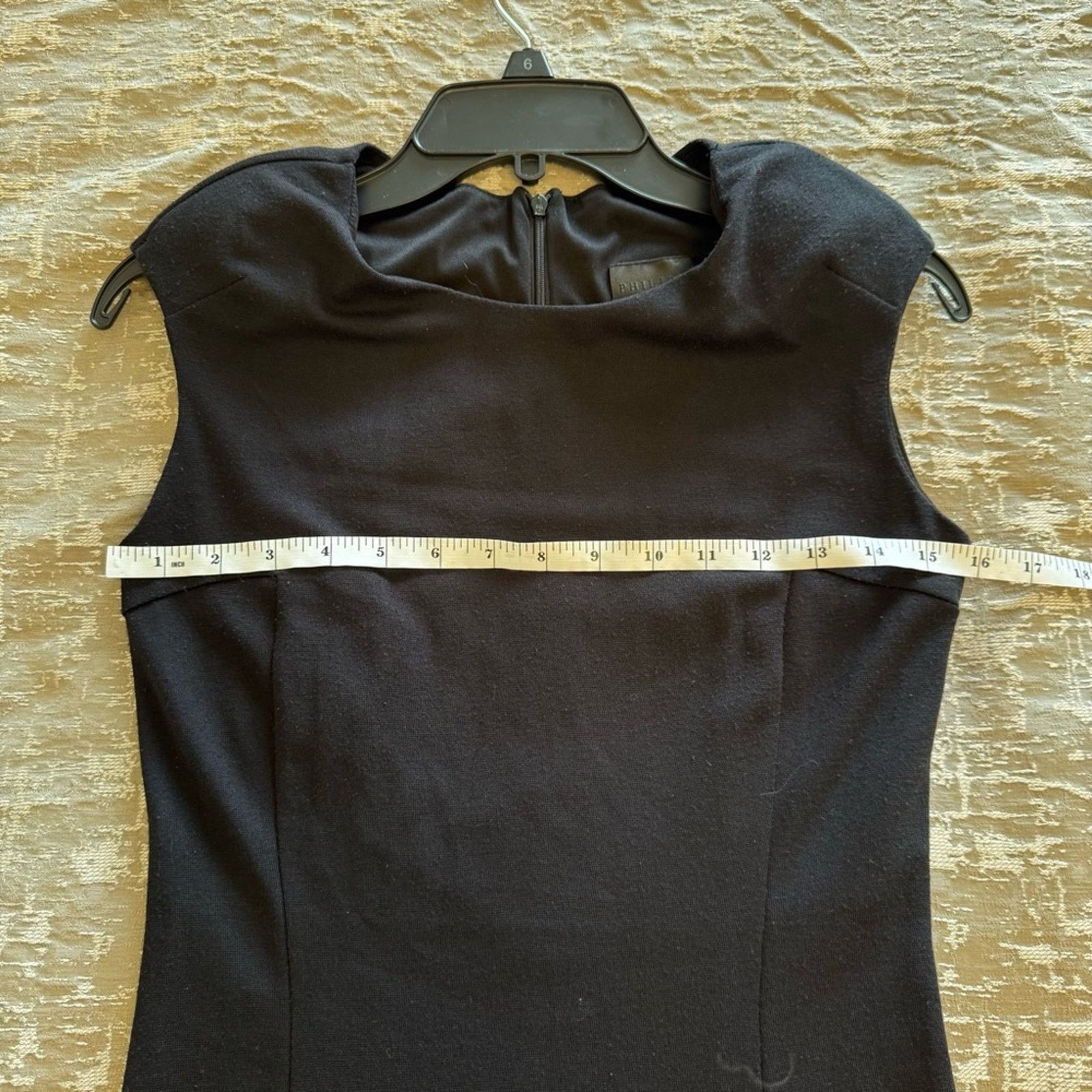 Philipp Plein Black Mini Dress, Size S