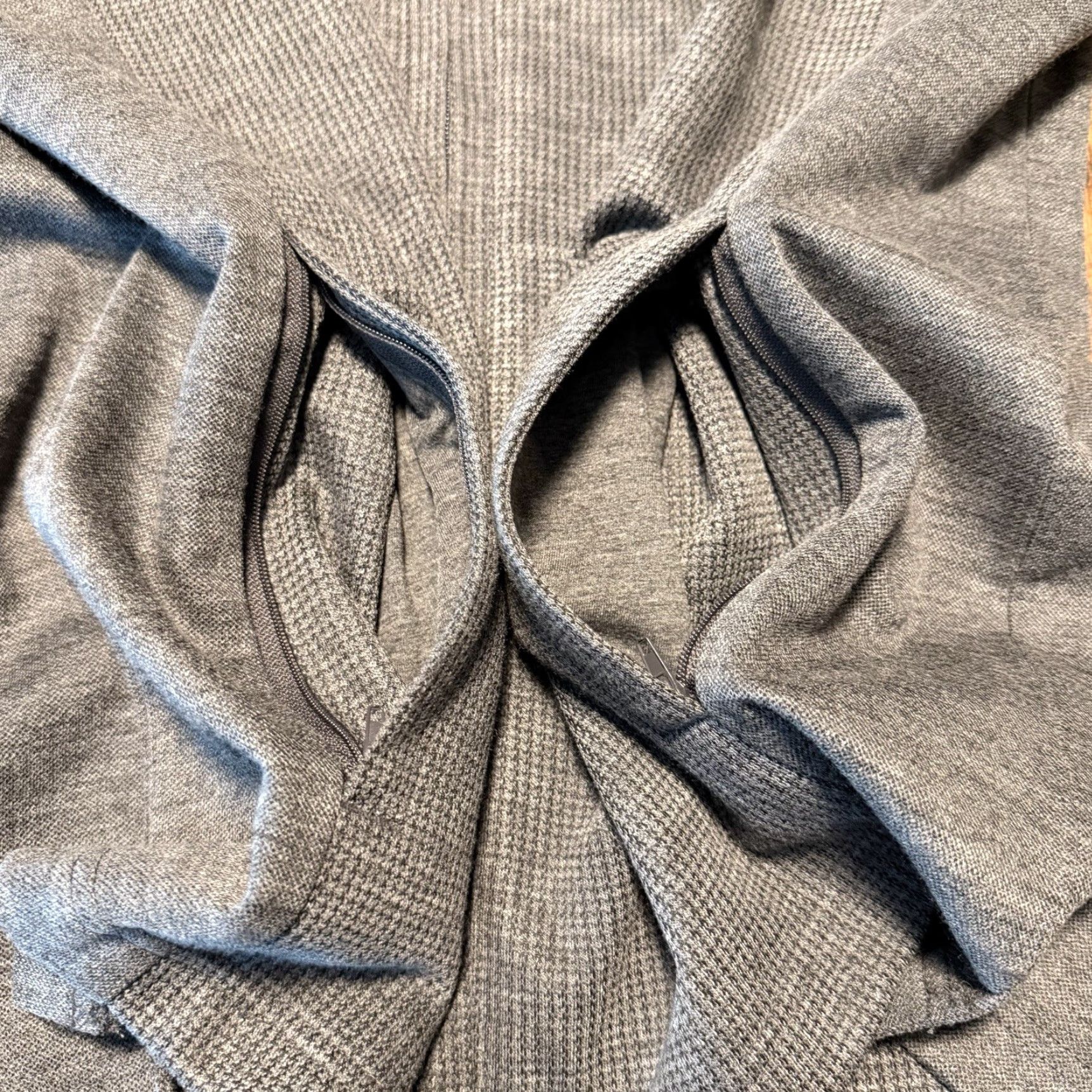 Johnston & Murphy Johnston & Murphy Mens Gray Full Zip Mock Neck Jacket L Houndstooth New Size US L / EU 52-54 / 3 - 3 Thumbnail