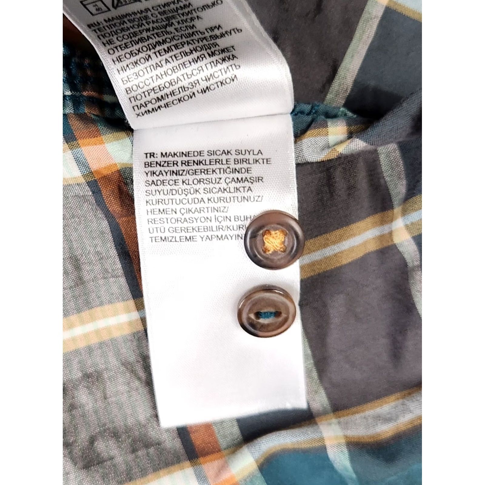The North Face The North Face Shirt Men’s S Brown Plaid Collared Button Short Sleeve Size US S / EU 44-46 / 1 - 5 Thumbnail