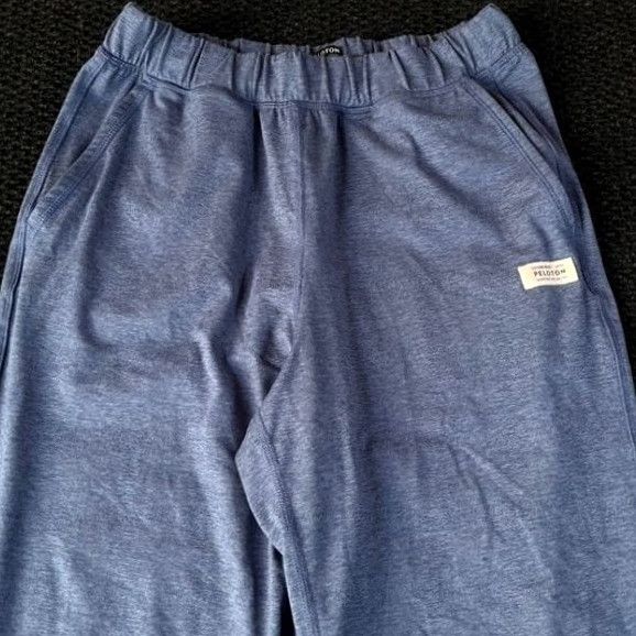 Vintage Peloton Dreamblend Blue Wide-Leg Side Slit Athleisure Pants Womens Small Size S Elastic Waist Pockets Athletic Inseam 28in Slit Size US 29 - 2 Thumbnail