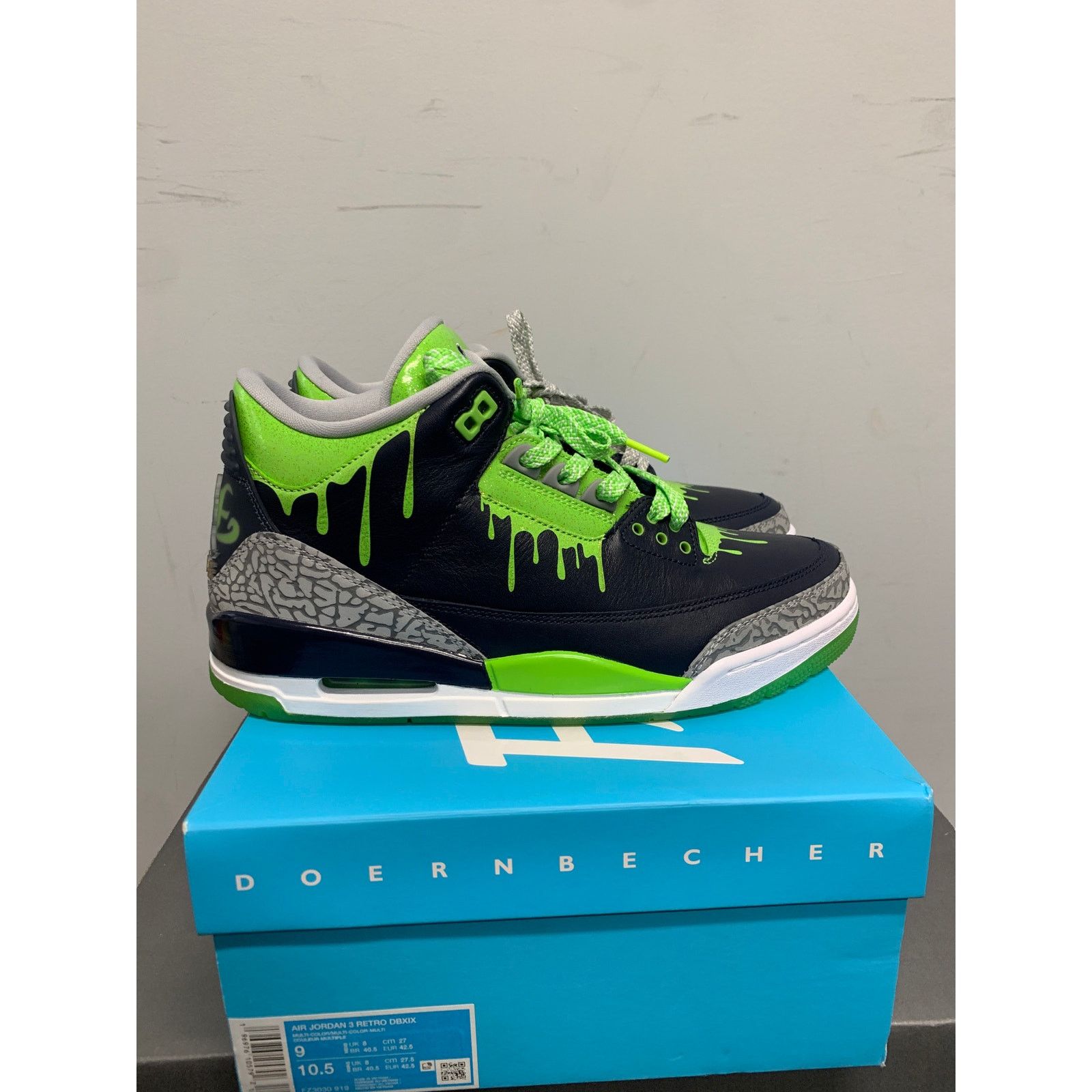 Nike Nike Air Jordan 3 Retro Doernbecher Hugo Size 9 NEW Size US 9 / EU 42 - 4 Thumbnail