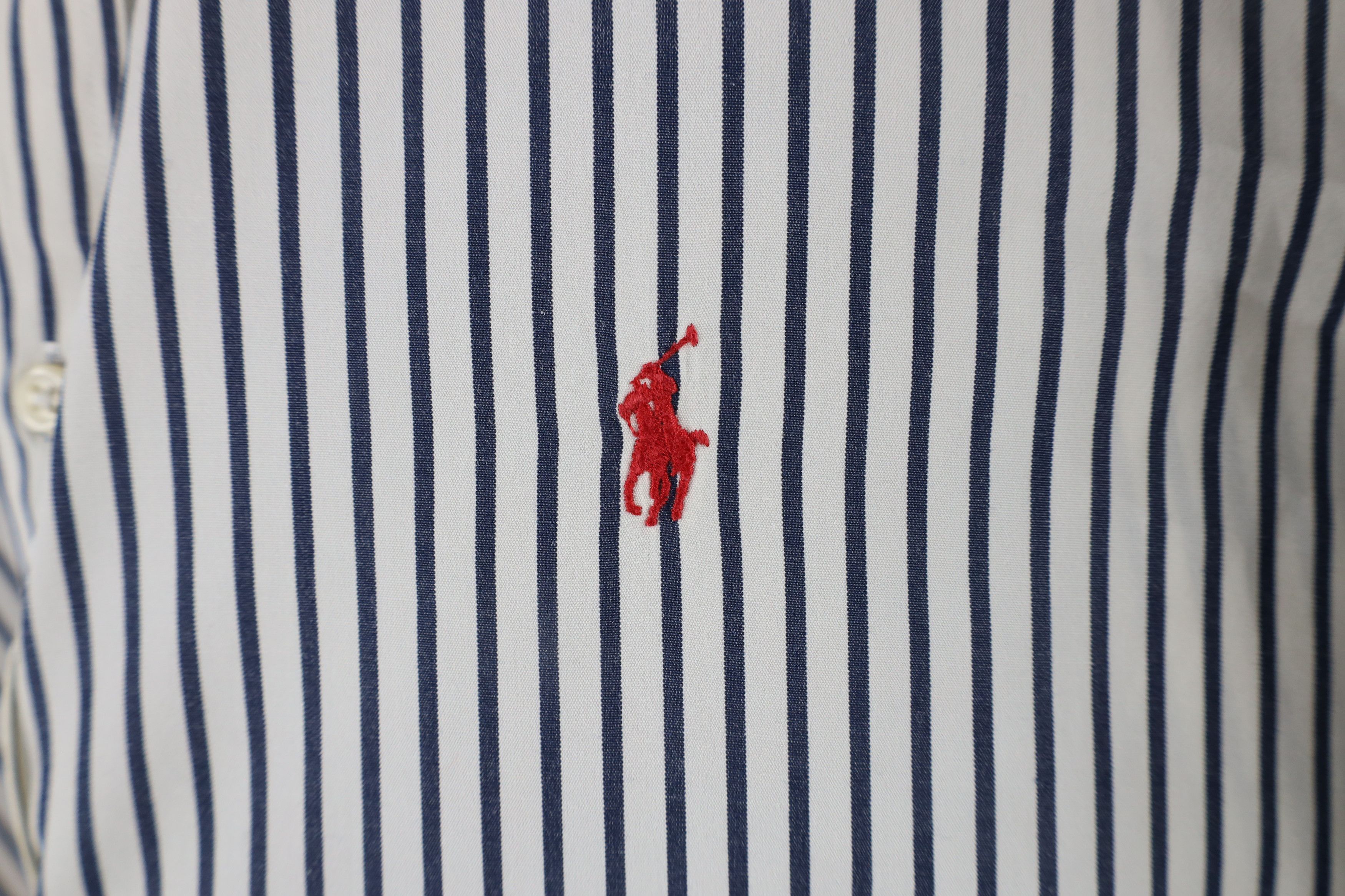 Ralph Lauren × Vintage Vintage 90s Ralph Lauren Collared Button Down Shirt Cotton Size US XXL / EU 58 / 5 - 4 Thumbnail