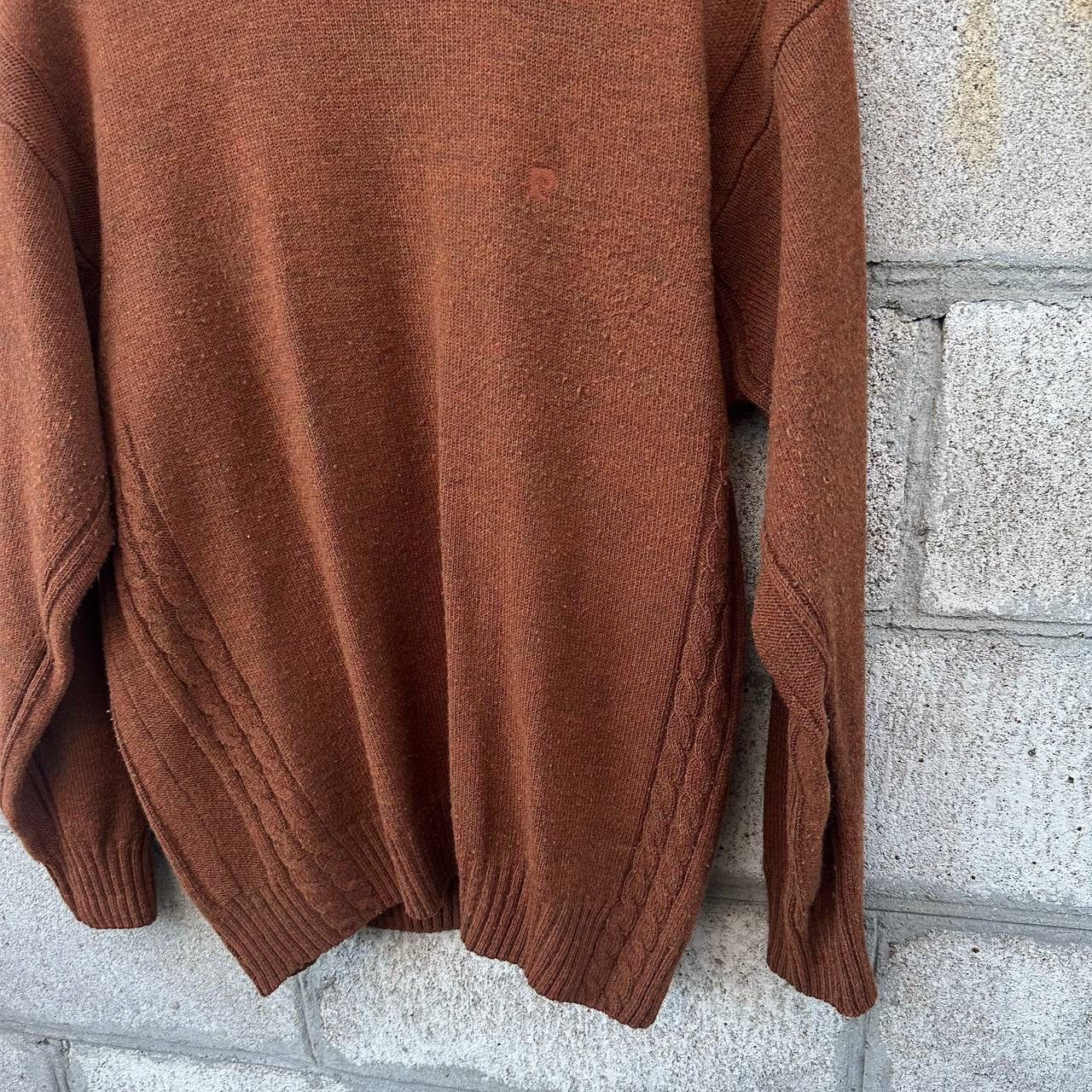 Pierre Cardin Vintage Pierre Cardin Man’s Knit Sweater Orange Sizs L Y2K Size US L / EU 52-54 / 3 - 3 Thumbnail