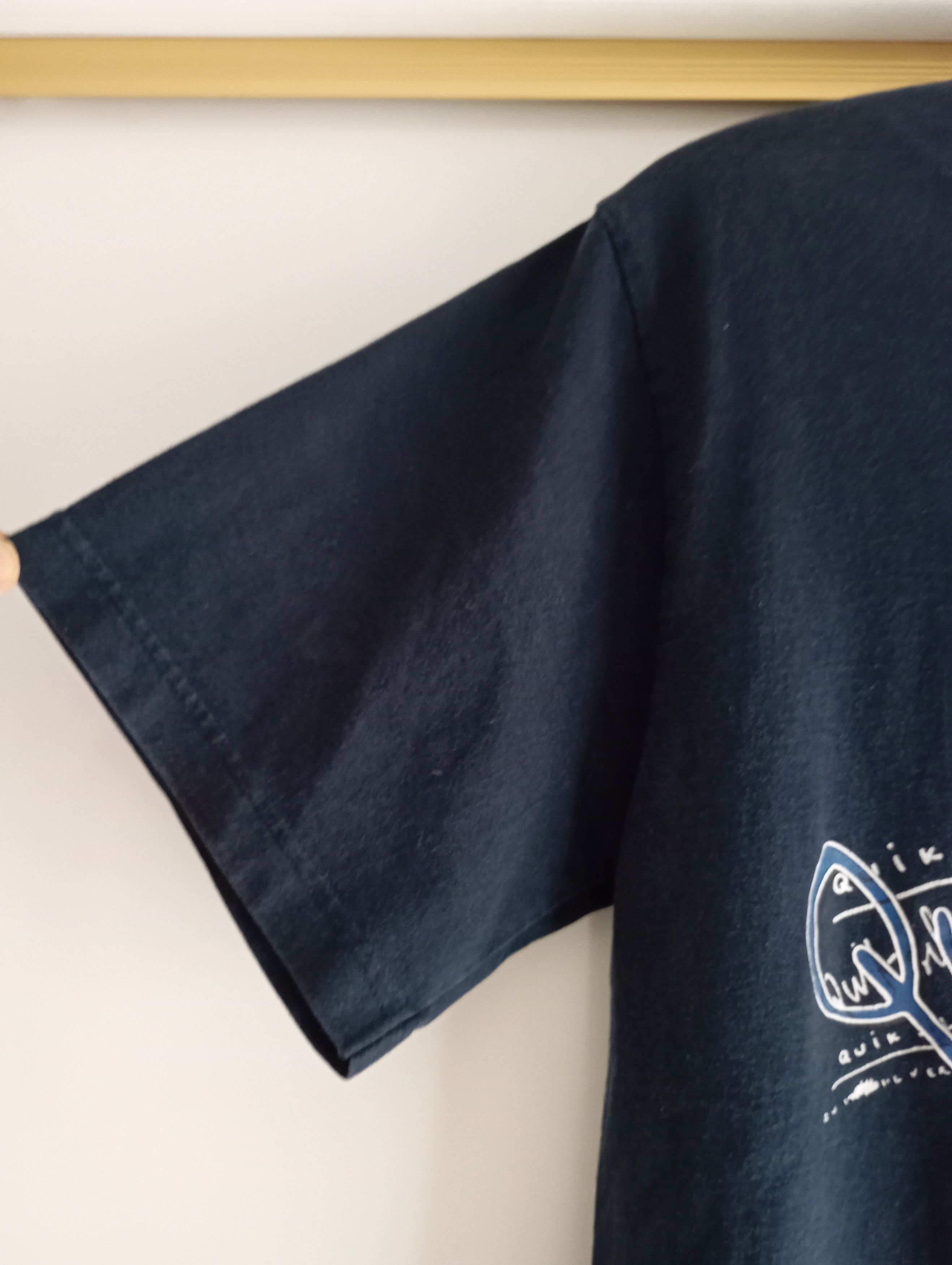 Quiksilver Vintage 90s Quiksilver Big Logo Tshirt Size US XL / EU 56 / 4 - 9 Thumbnail