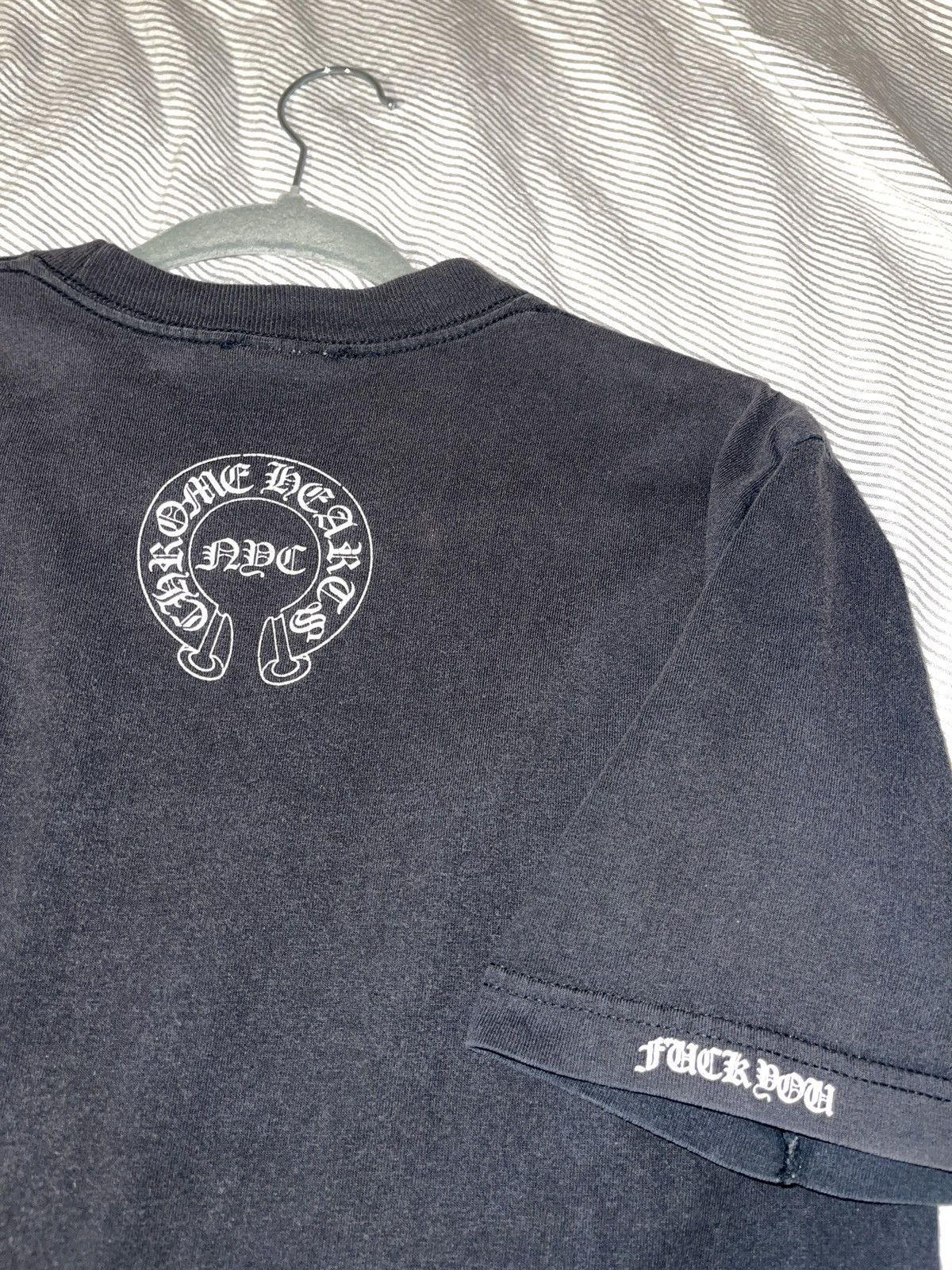 Chrome Hearts Chrome Hearts vintage washed black tee Size US M / EU 48-50 / 2 - 4 Thumbnail