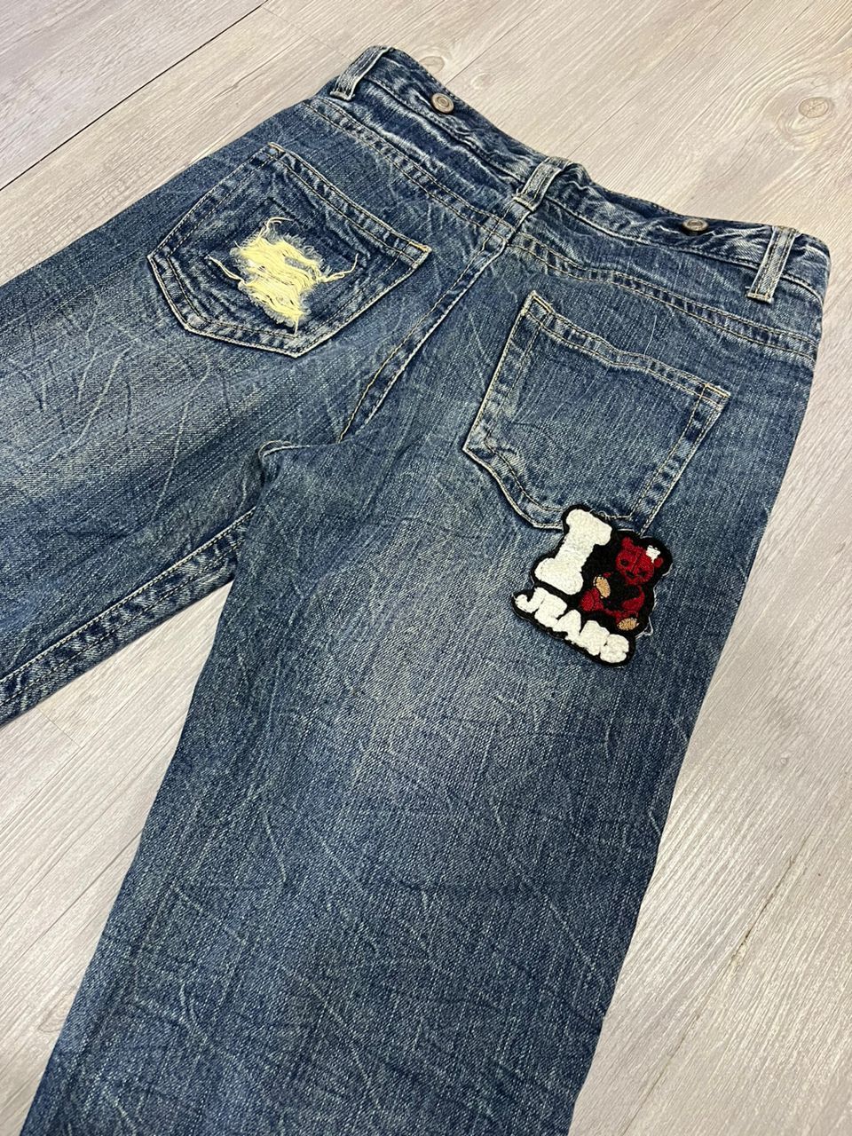 Hysteric Glamour Vintage JEANS BEAR Distressed Denim Size US 28 / EU 44 - 9 Thumbnail