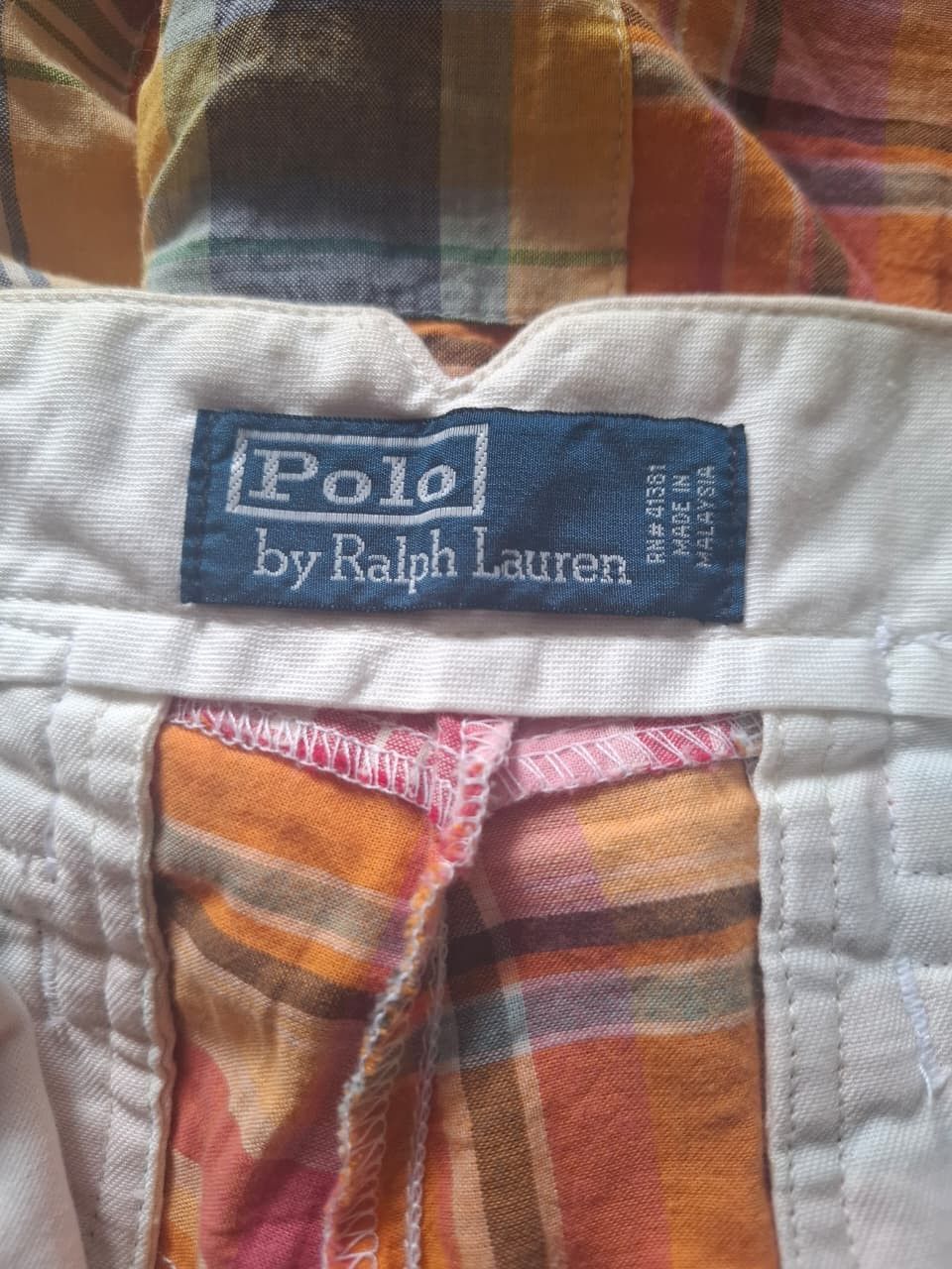 Polo Ralph Lauren Dead stock vintage Polo Ralph Lauren patch work baggy pants Size US 32 / EU 48 - 4 Thumbnail