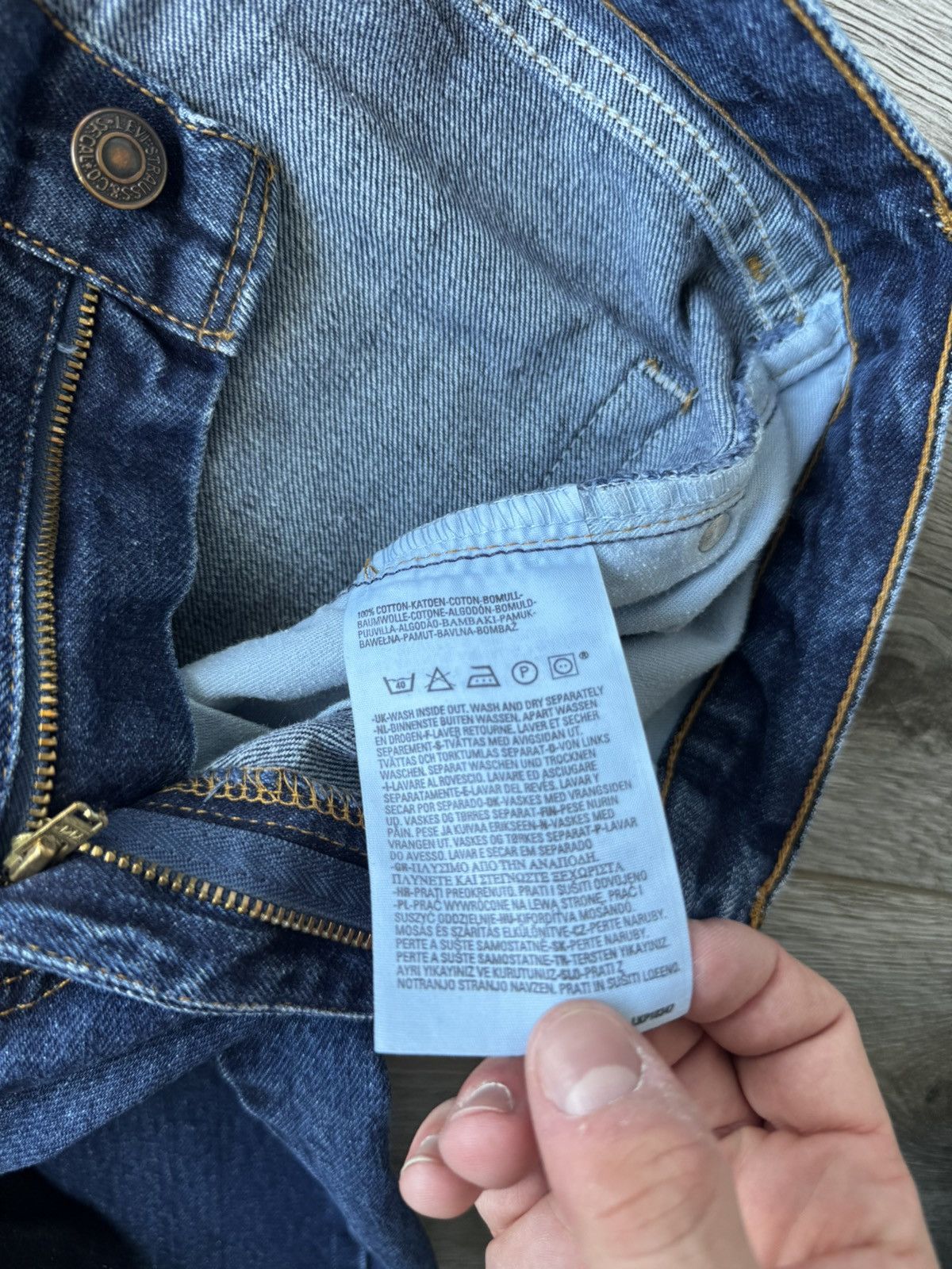 Levi's Vintage Levis 751 Straight Fit Men's Jeans Size US 30 / EU 46 - 12 Thumbnail