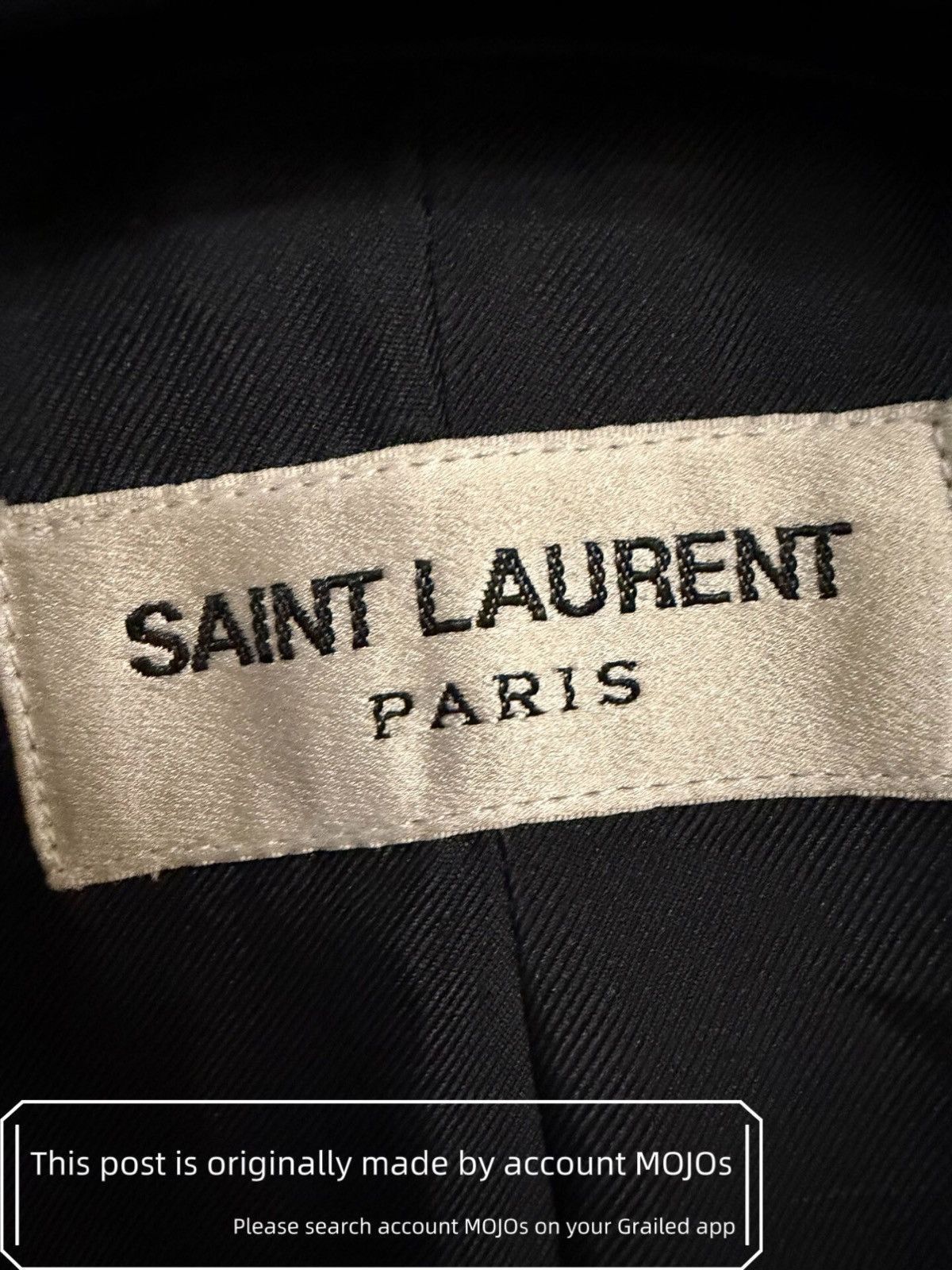Saint Laurent Paris Sz46 Saint Laurent Paris 16SS Golden Button Classic Blazer Size US S / EU 44-46 / 1 - 2 Thumbnail