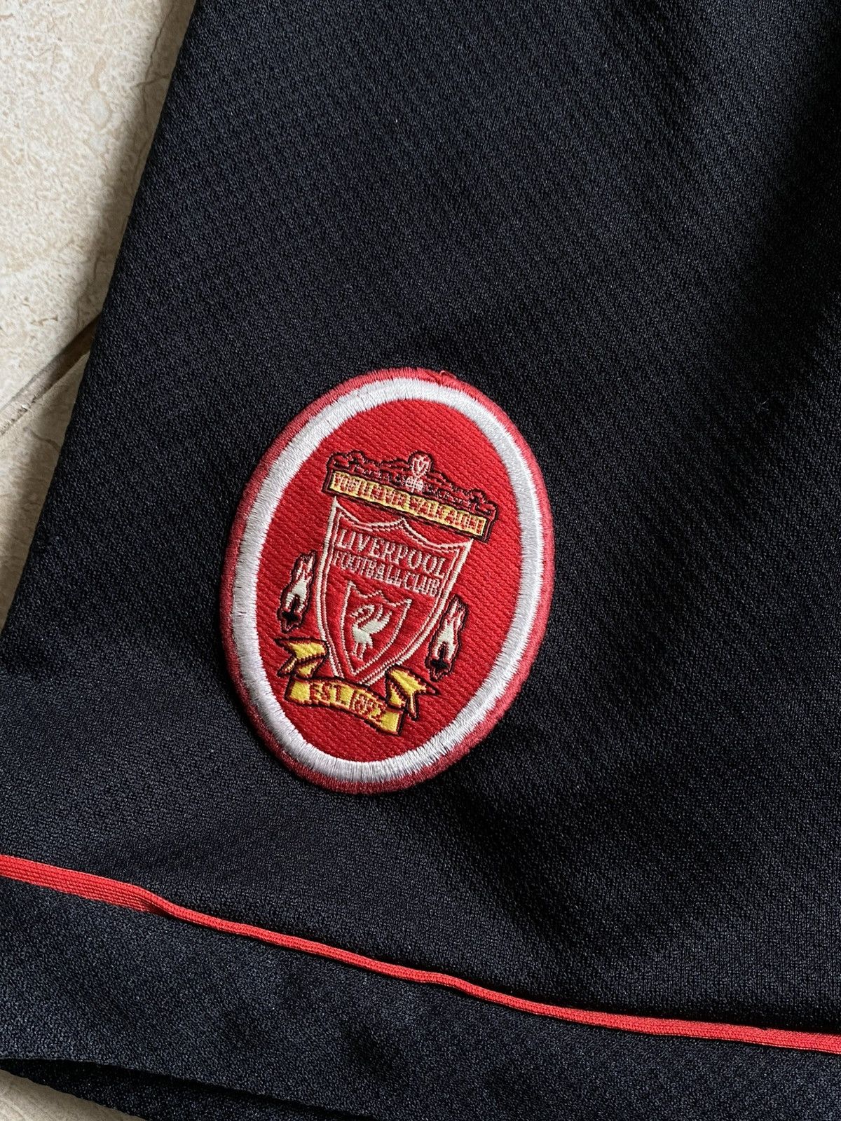 Reebok Vintage 1998 Reebok Liverpool FC Football shorts Black Mens Size US 32 / EU 48 - 4 Thumbnail