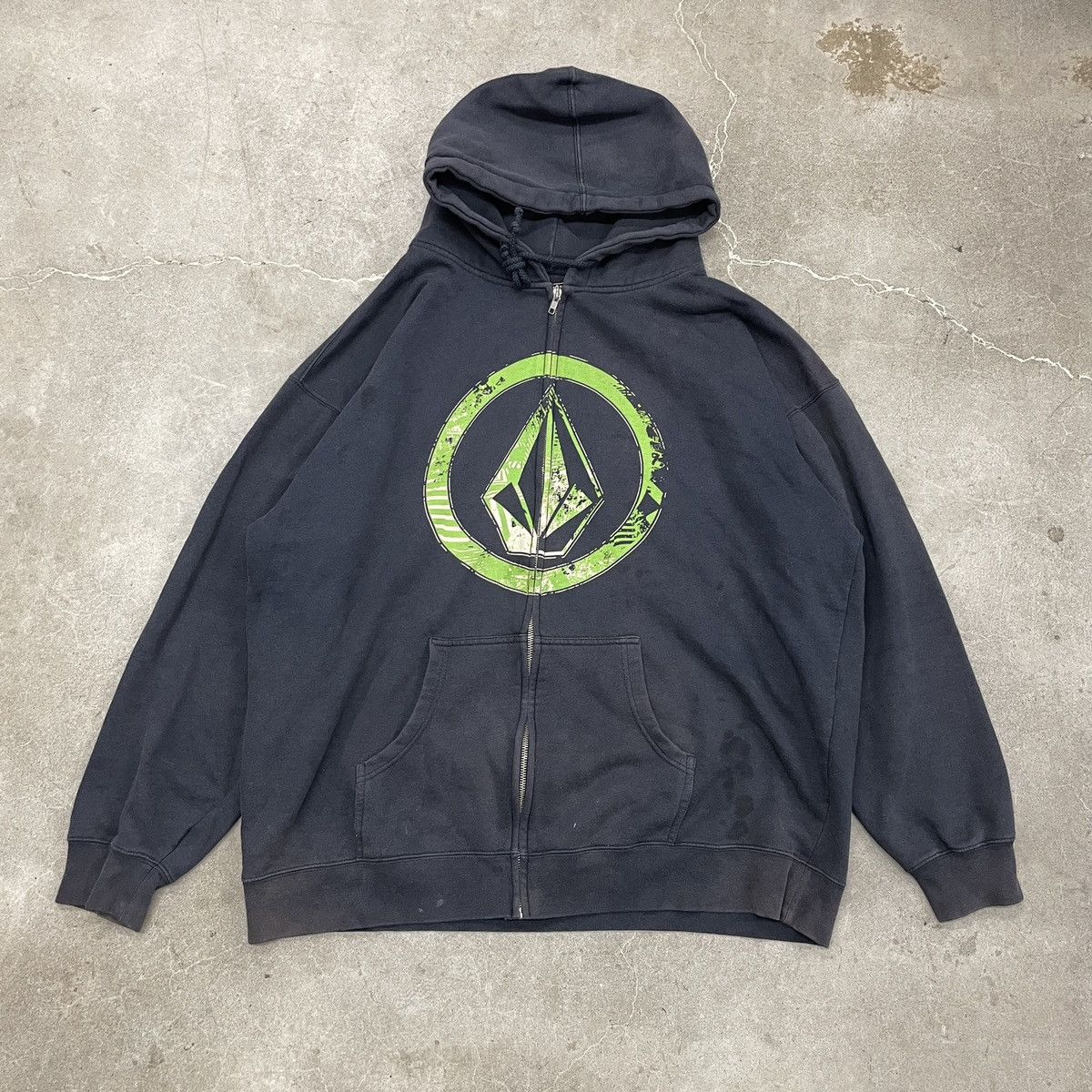 Streetwear × Vintage × Volcom Vintage volcom Full zip hoodie