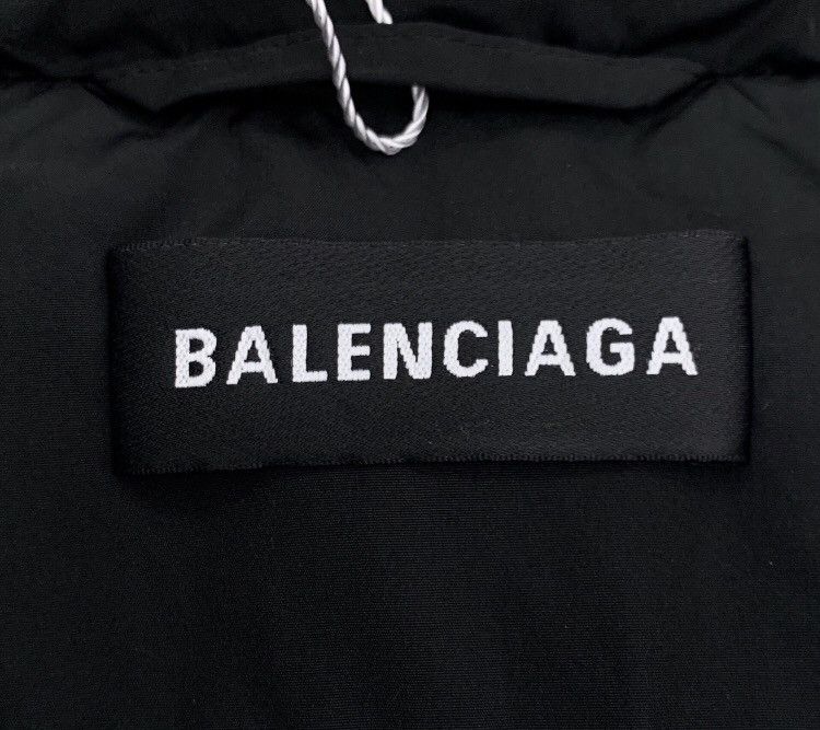 Balenciaga Balenciaga black logo letter print stand up collar zipper- Size US M / EU 48-50 / 2 - 6 Thumbnail