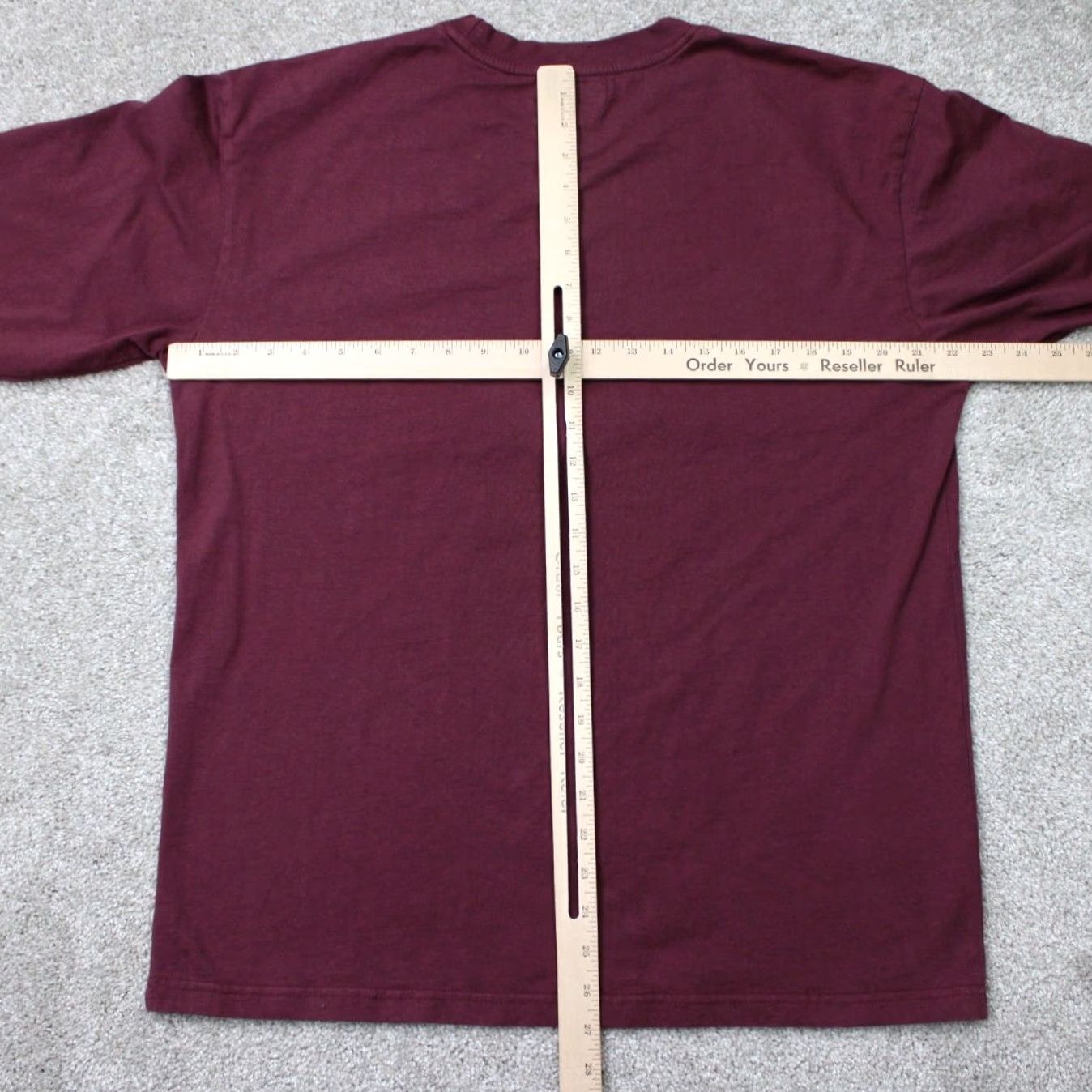 Market Market Shirt Mens Large Maroon The Alchemist 100% Cotton Long Sleeve Pullover Shirt Size US L / EU 52-54 / 3 - 7 Thumbnail