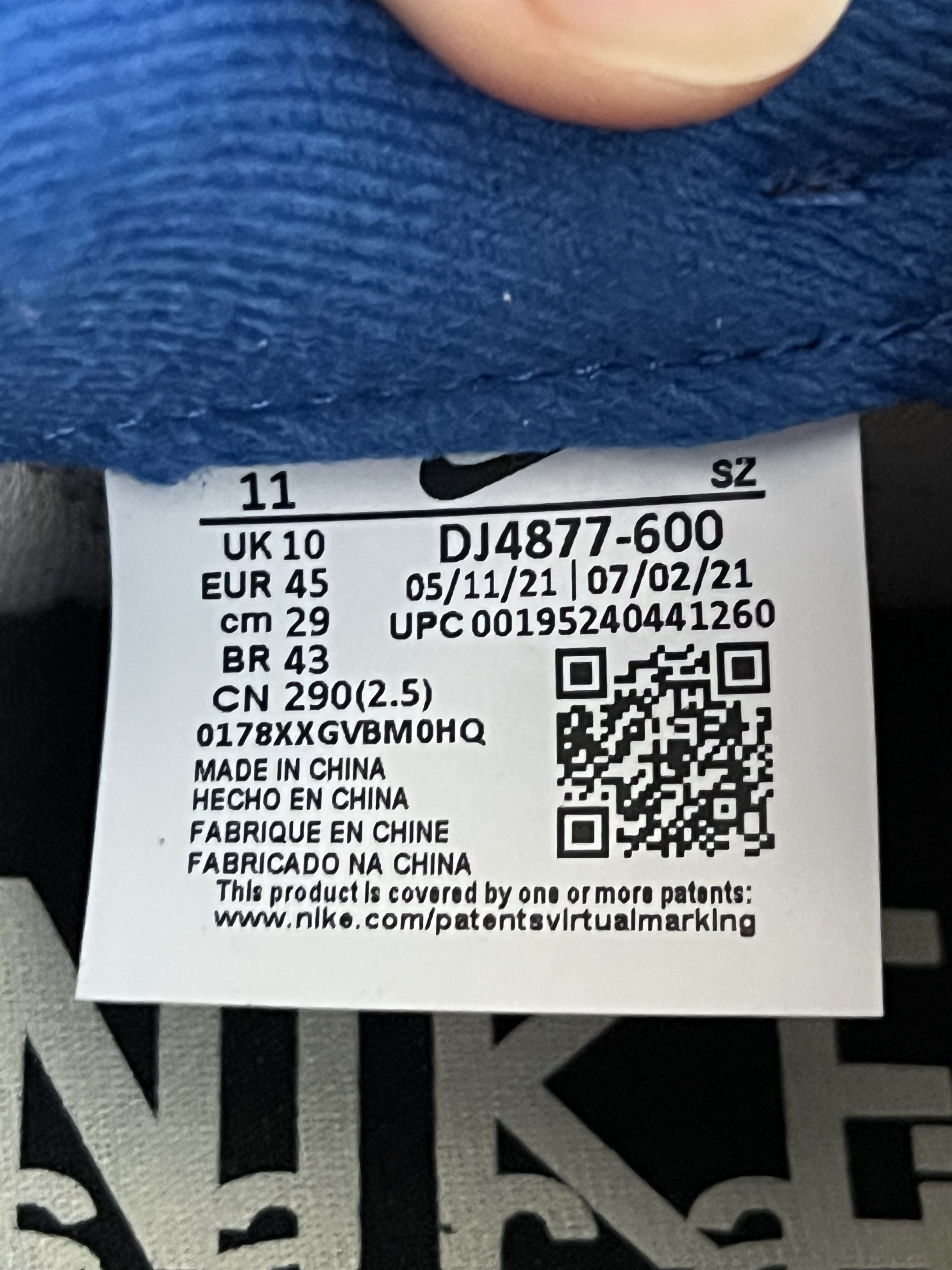 Nike × Sacai × Undercover 💚 2021 Sacai x Undercover x Nike LD Waffle Team Royal NEW Size US 11 / EU 44 - 9 Thumbnail