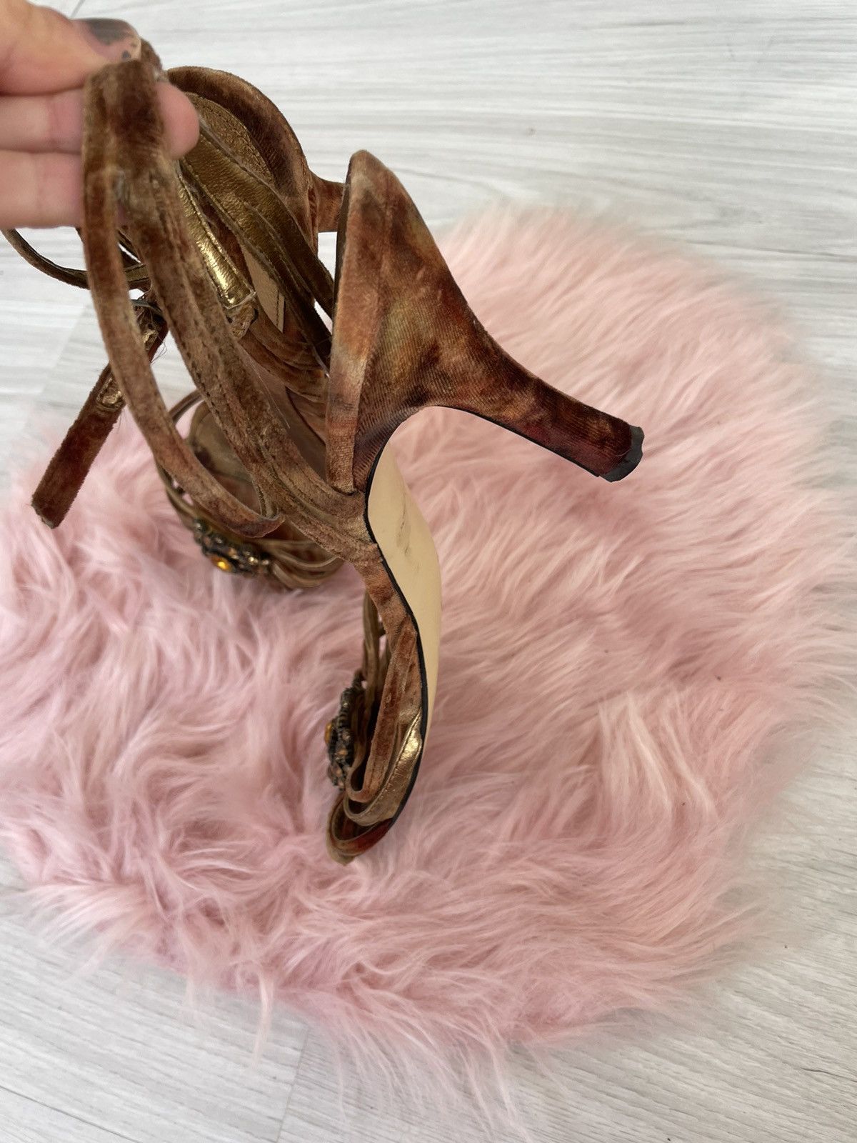Vintage Enzo Angliolini heels Size US 8 / IT 38 - 19 Thumbnail