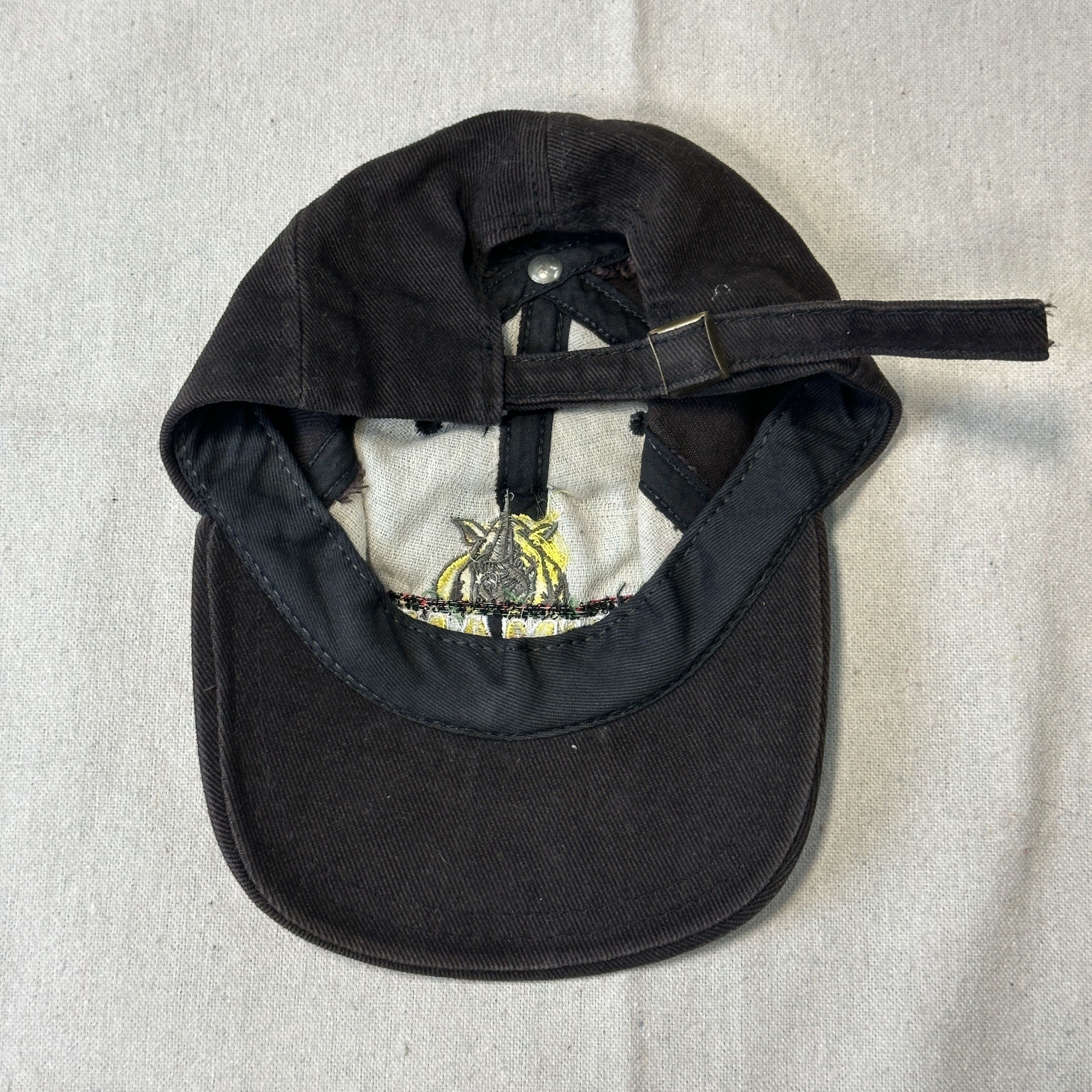 Other Vintage Jumanji Embroidered Black Cap Size One Size Size ONE SIZE - 6 Thumbnail