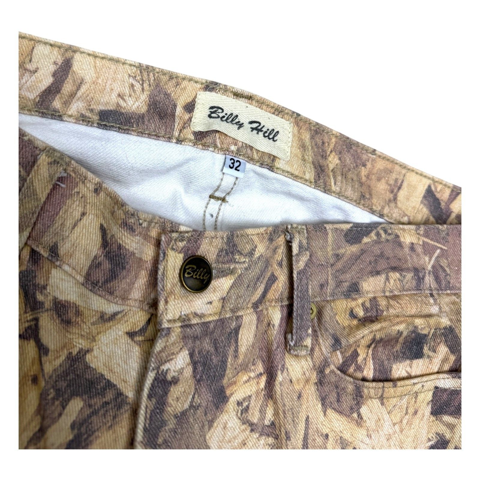 Billy Hill RARE BILLY HILL Wood CAMO Denim 2-Piece Jacket & Jeans L Size US L / EU 52-54 / 3 - 9 Thumbnail