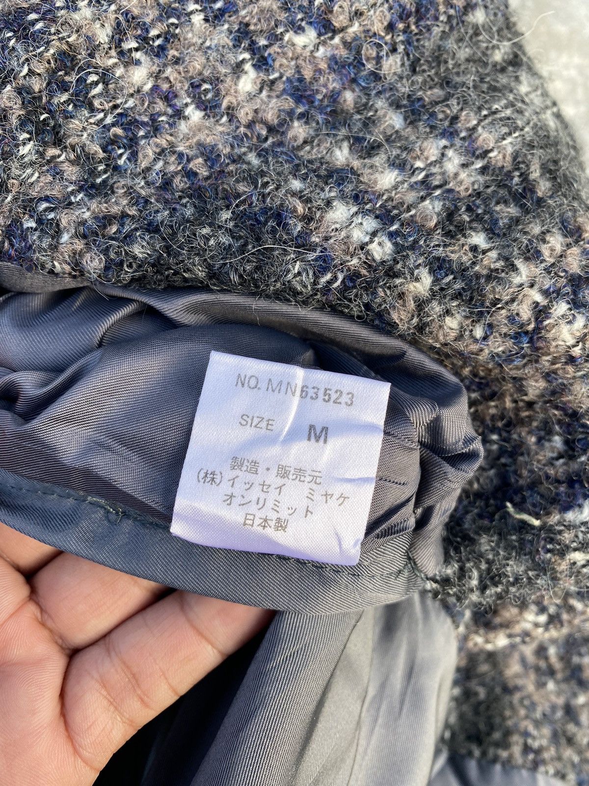Issey Miyake Issey Miyake Men Mohair Jacket Size US M / EU 48-50 / 2 - 7 Thumbnail