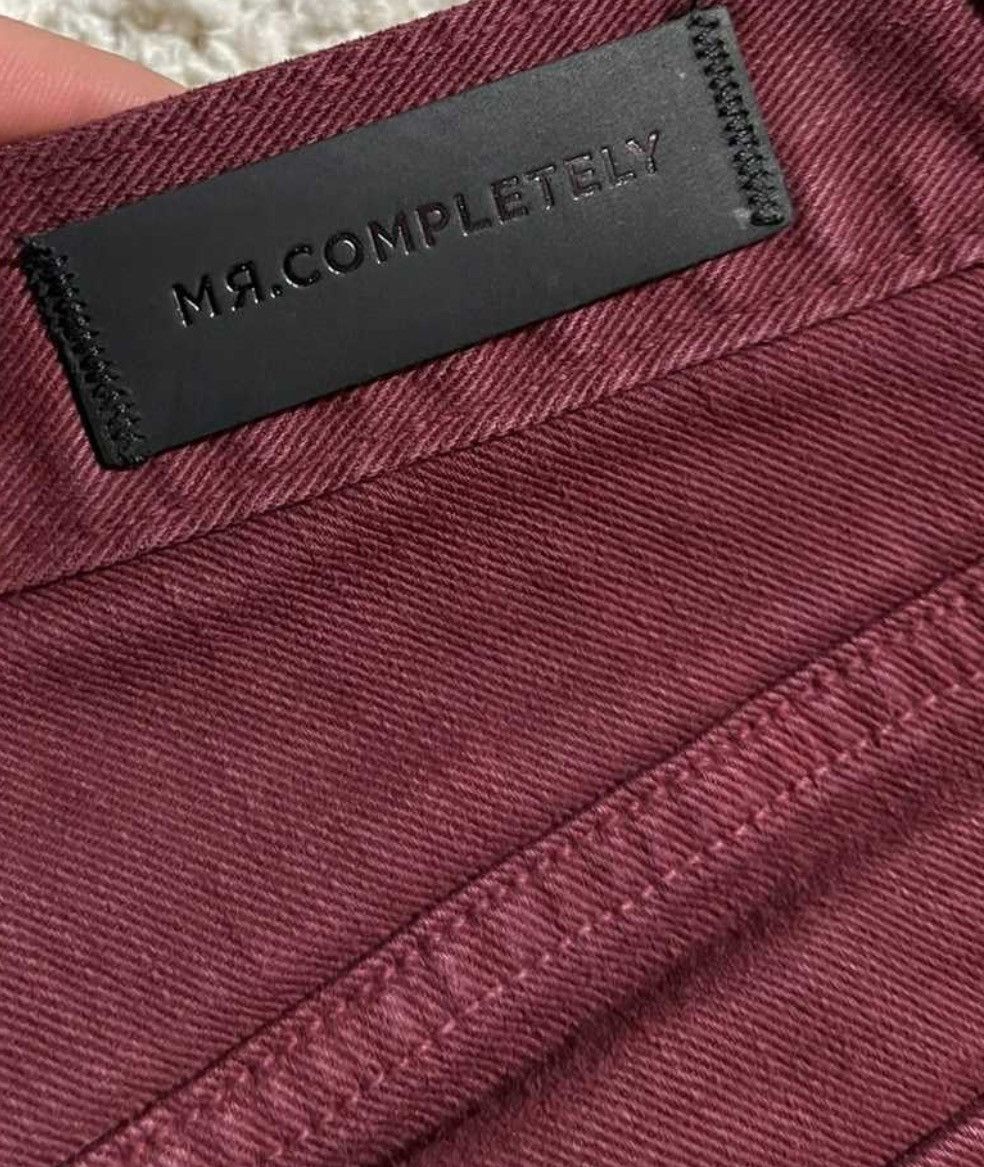 Mr. Completely Slim Burgundy Mr. Completely Denim Size US 38 / EU 54 - 5 Thumbnail
