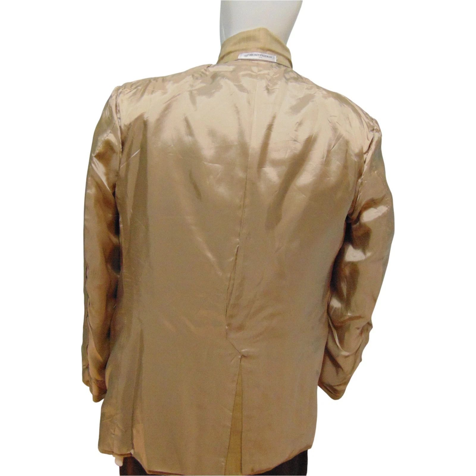 Hickey Freeman Vintage Hickey Freeman Wool Linen Silk Blazer 42R USA Size 42R - 11 Thumbnail