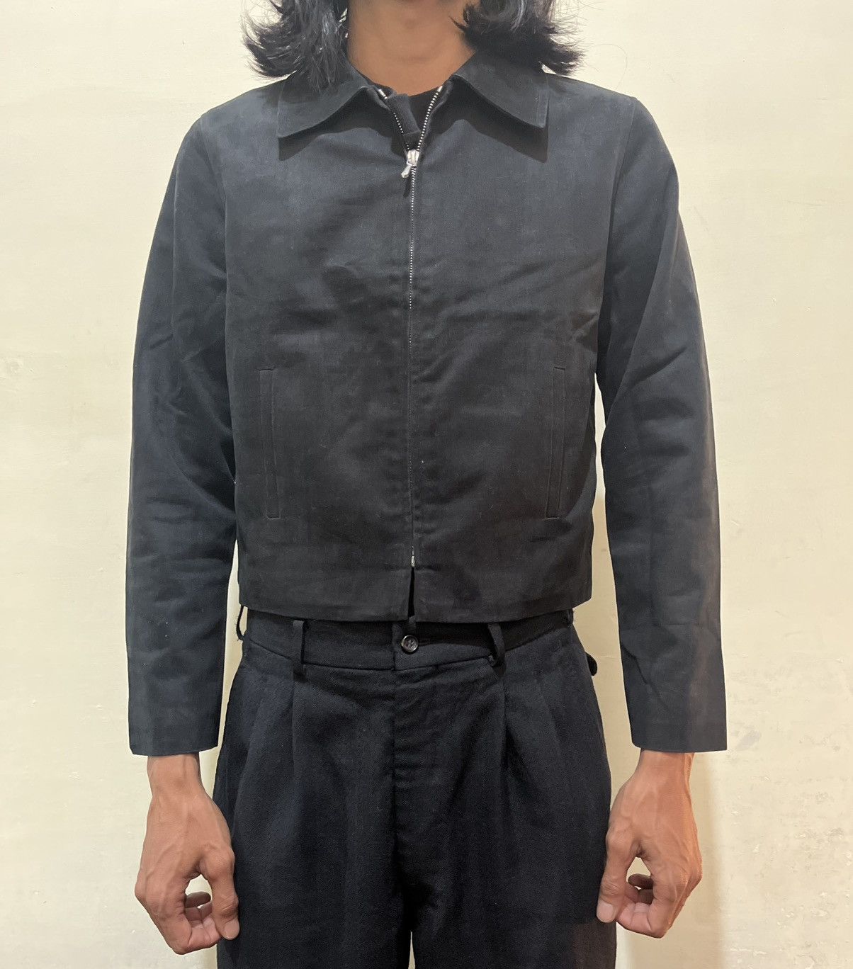 agnes b. Vintage Agnes B cropped jacket black Size S / US 4 / IT 40 - 9 Thumbnail